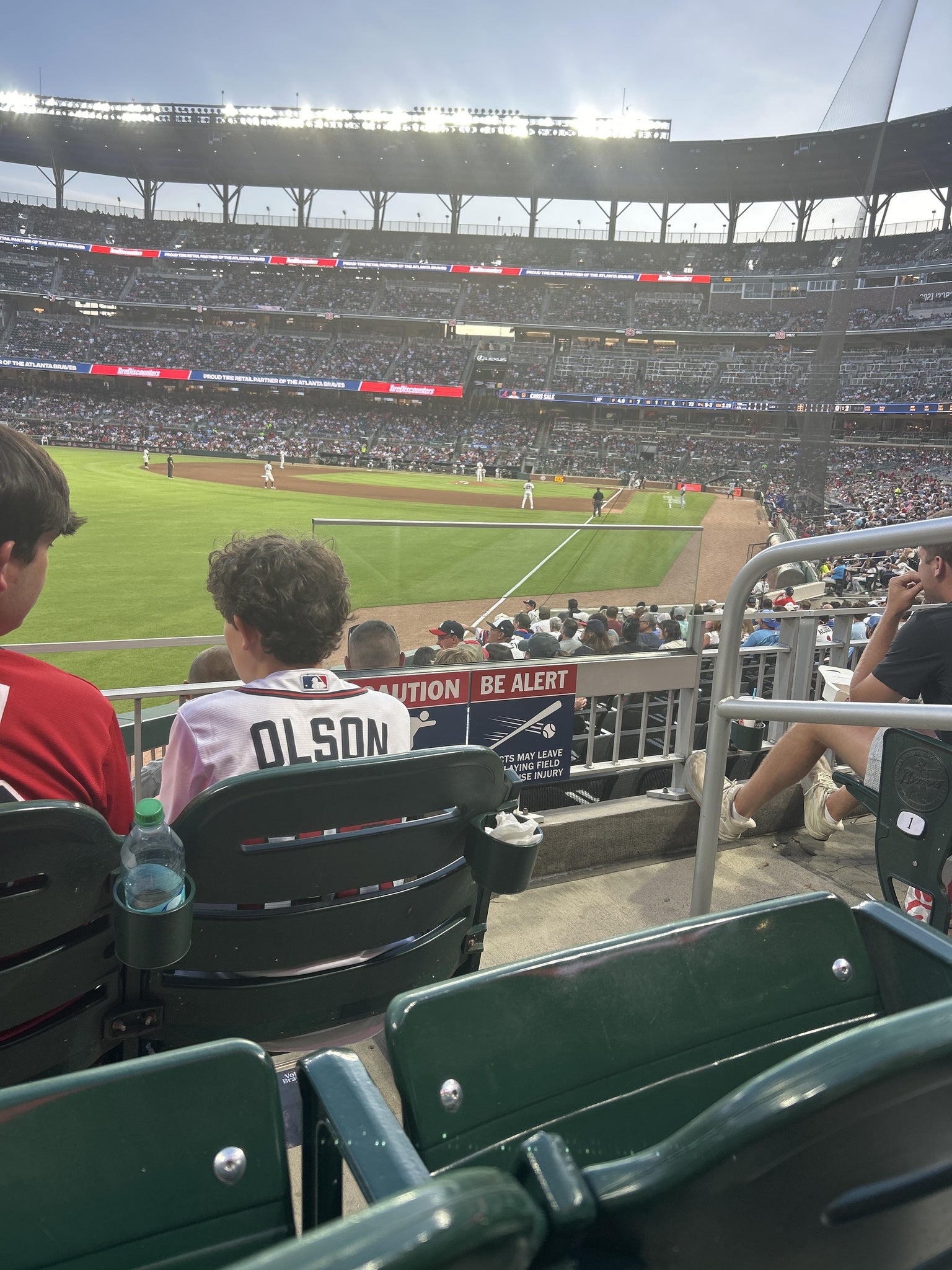 Real Fan View taken from Section 143 at Truist Park by Mark G