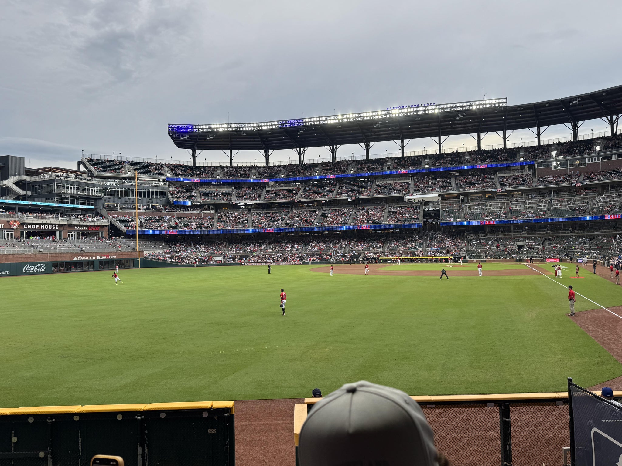 Real Fan View taken from Section 144 at Truist Park by Jessica H