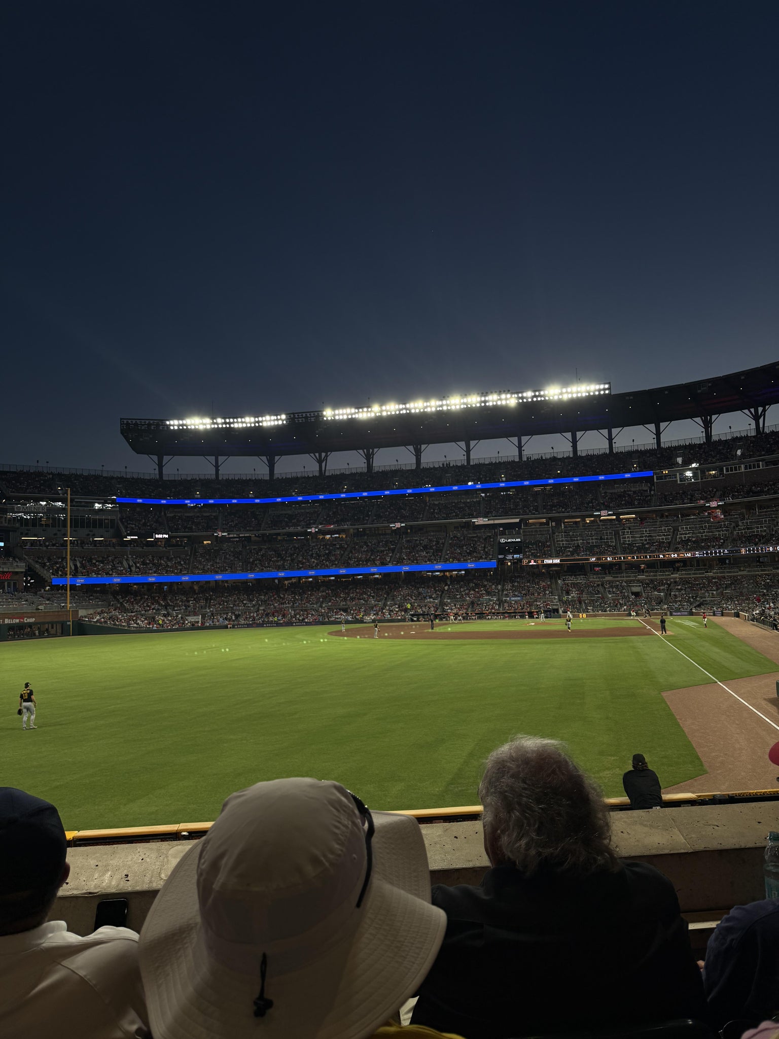Real Fan View taken from Section 144 at Truist Park by Christian O