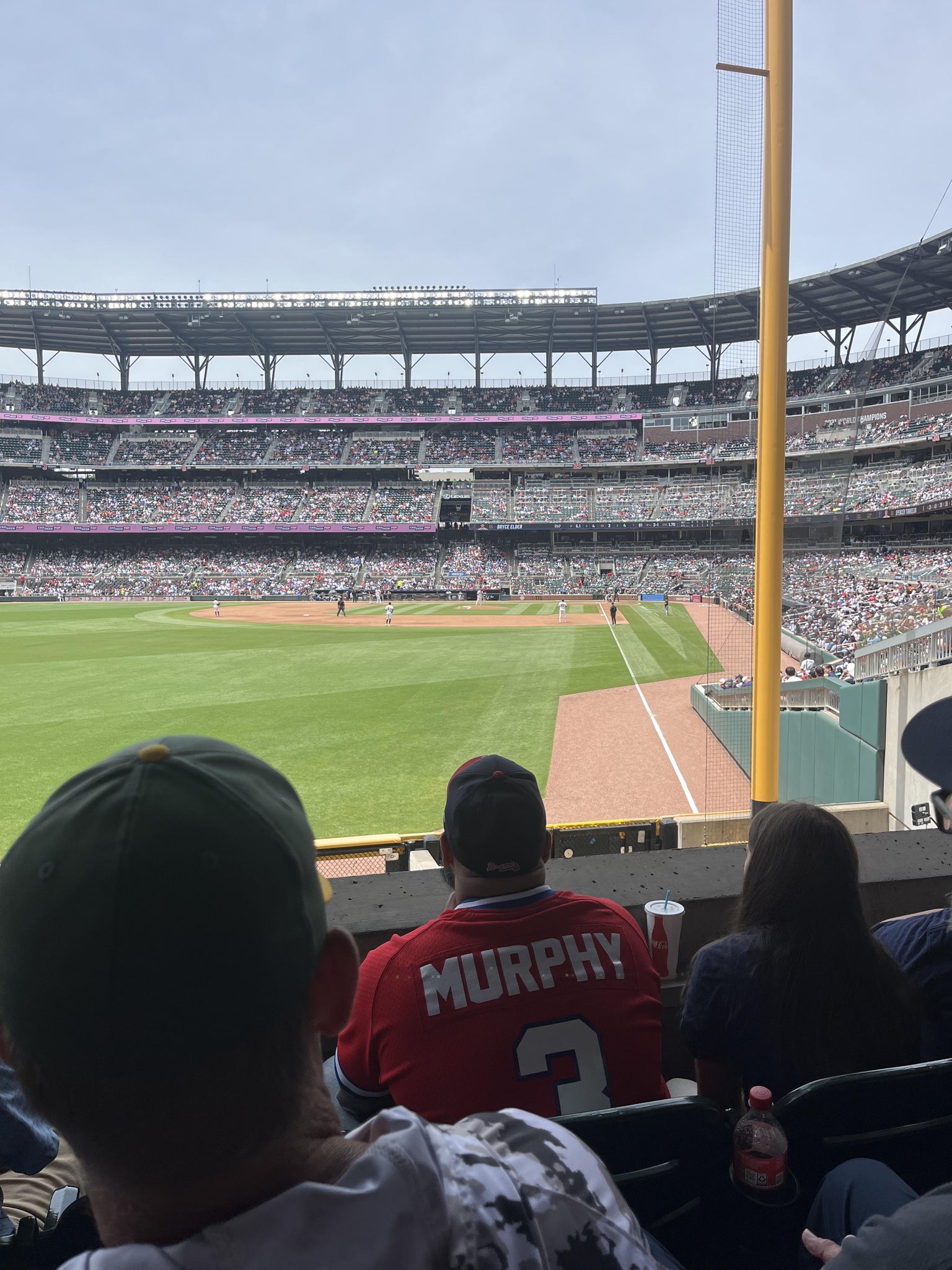 Real Fan View taken from Section 144 at Truist Park by Lowell B