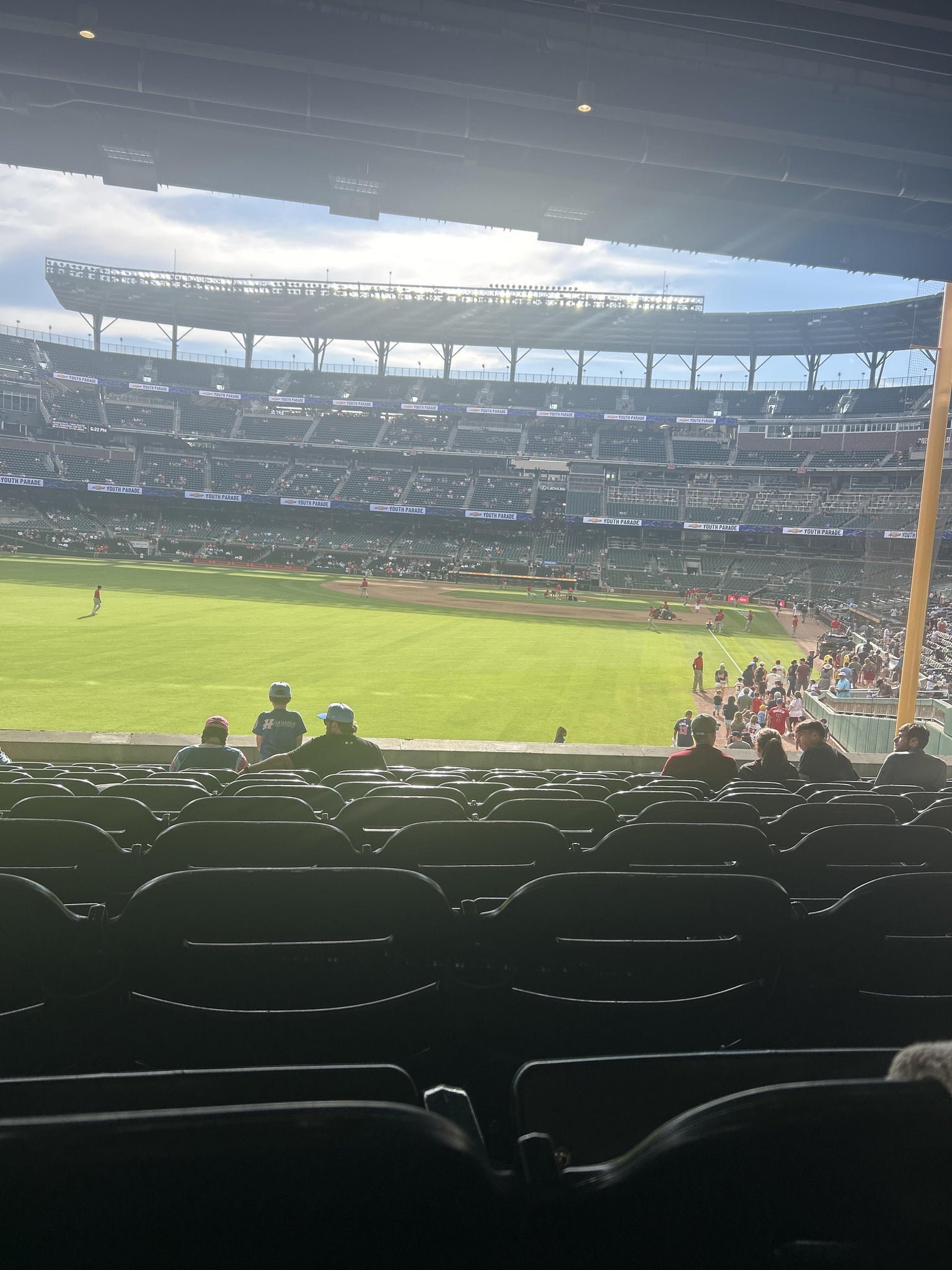 Real Fan View taken from Section 144 at Truist Park by Cheryl S