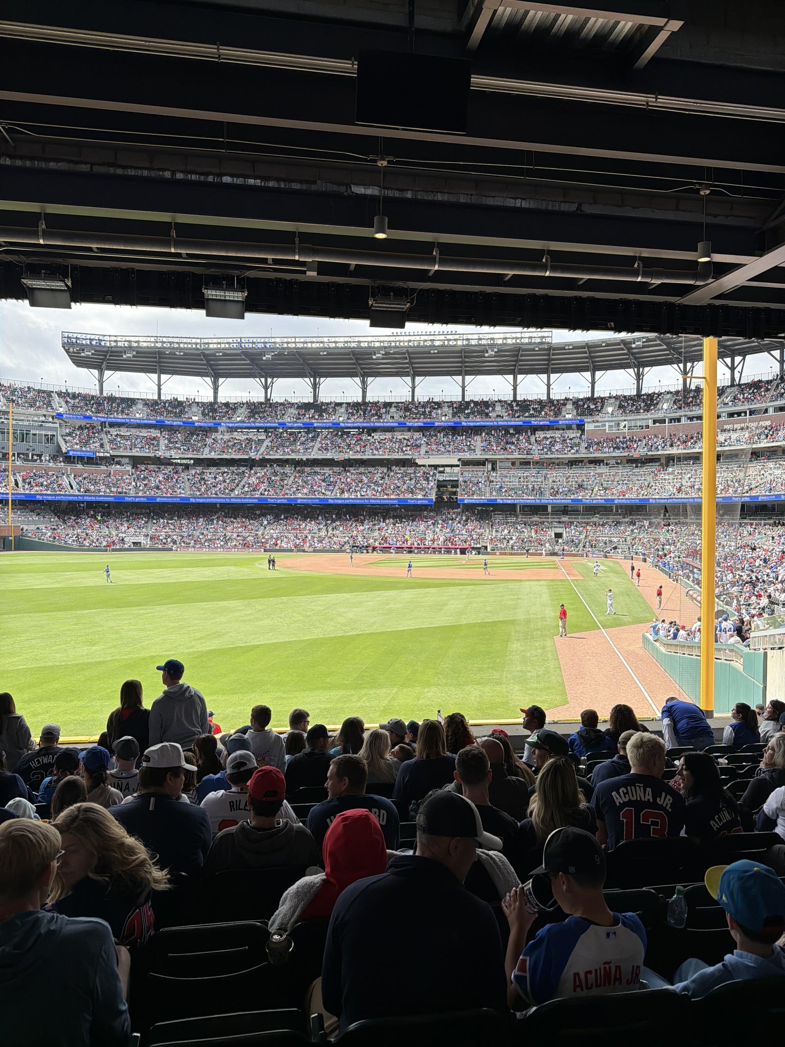 Real Fan View taken from Section 144 at Truist Park by Charlie P