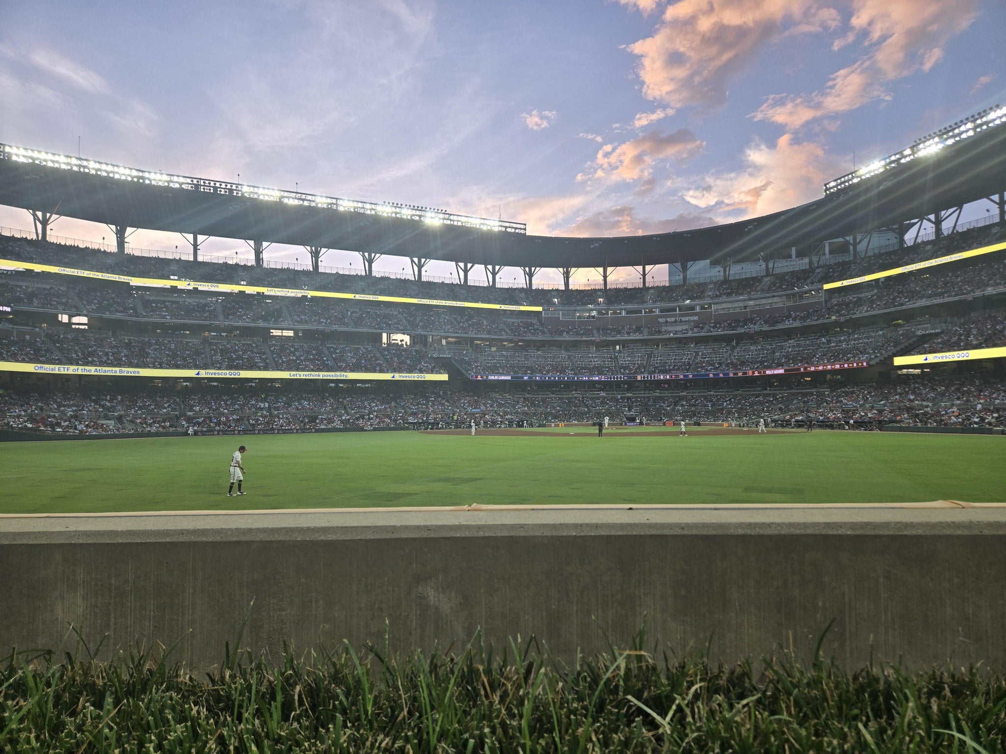 Real Fan View taken from Section 145 at Truist Park by Rob C