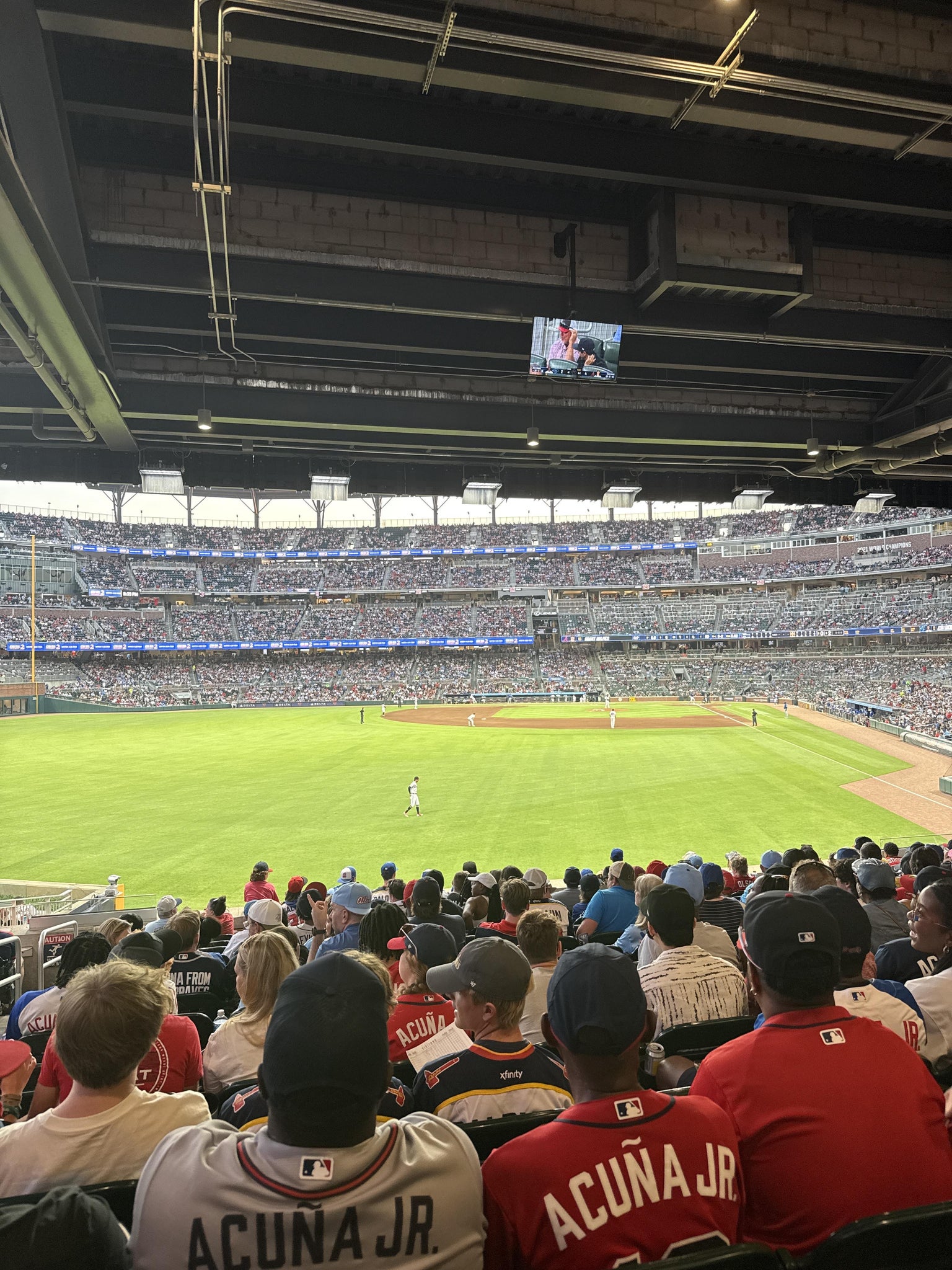 Real Fan View taken from Section 145 at Truist Park by Tristen B