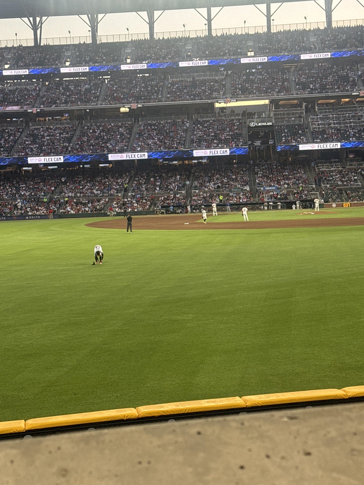 Real Fan View taken from Section 145 at Truist Park by Jordan J