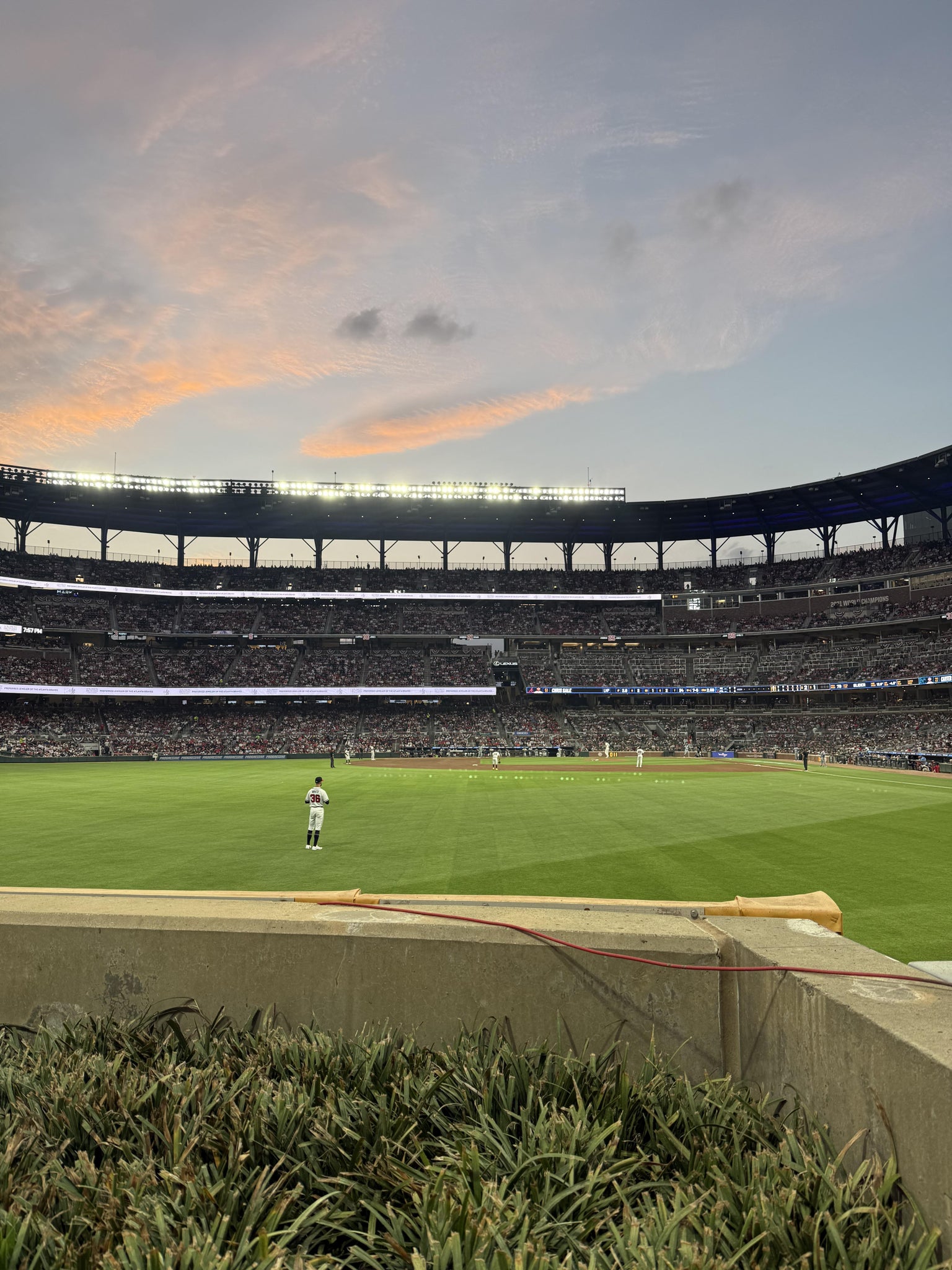 Real Fan View taken from Section 146 at Truist Park by Seth A