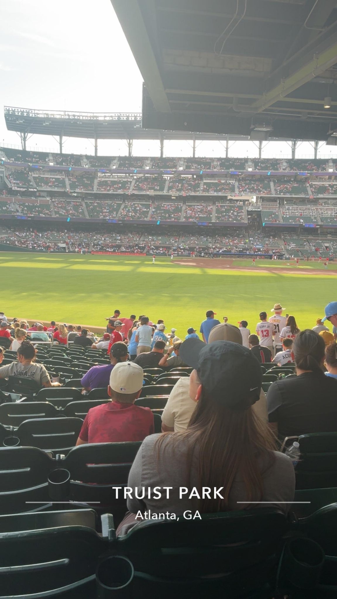 Real Fan View taken from Section 146 at Truist Park by Lacie S