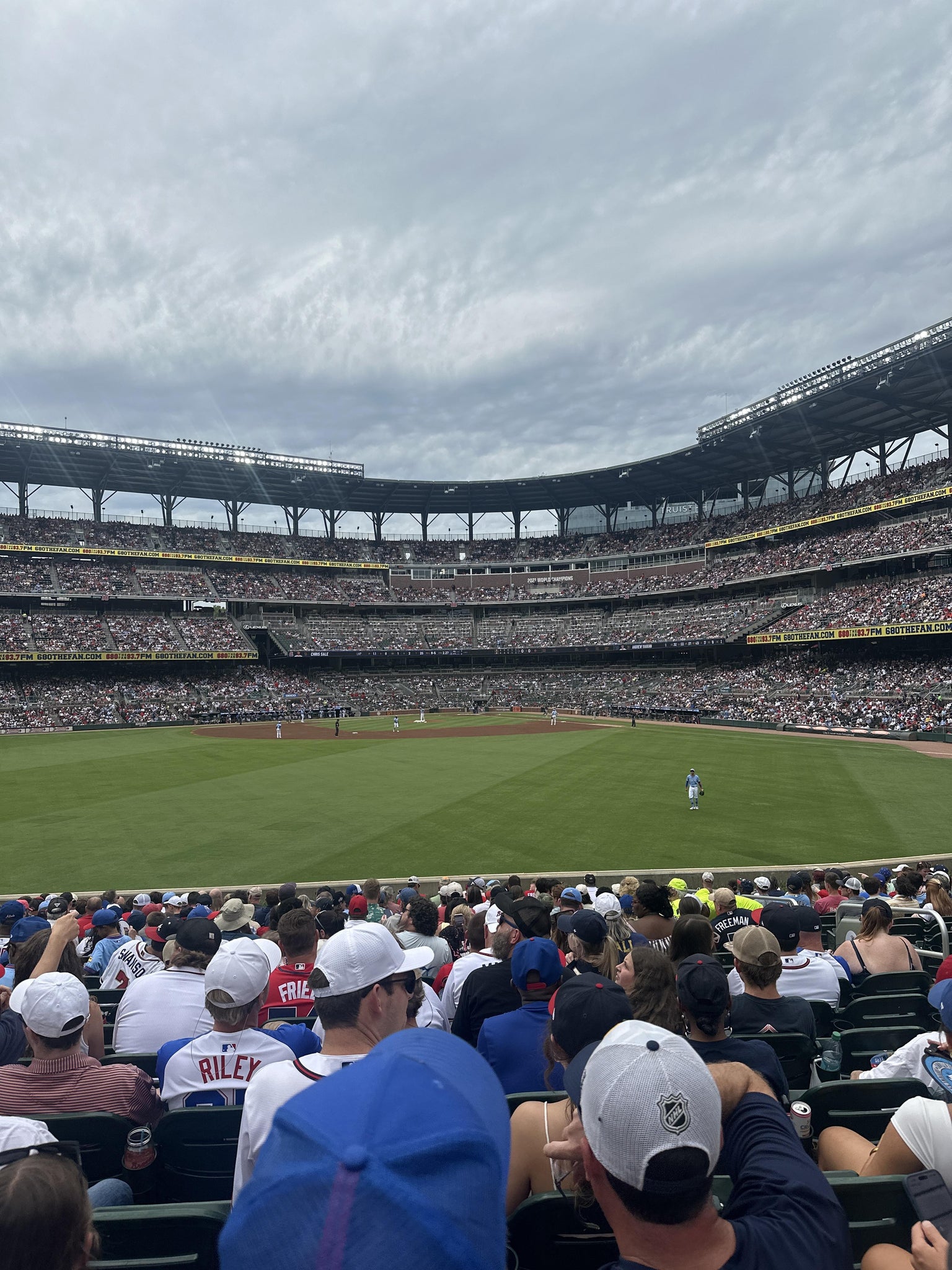 Real Fan View taken from Section 148 at Truist Park by Torri J