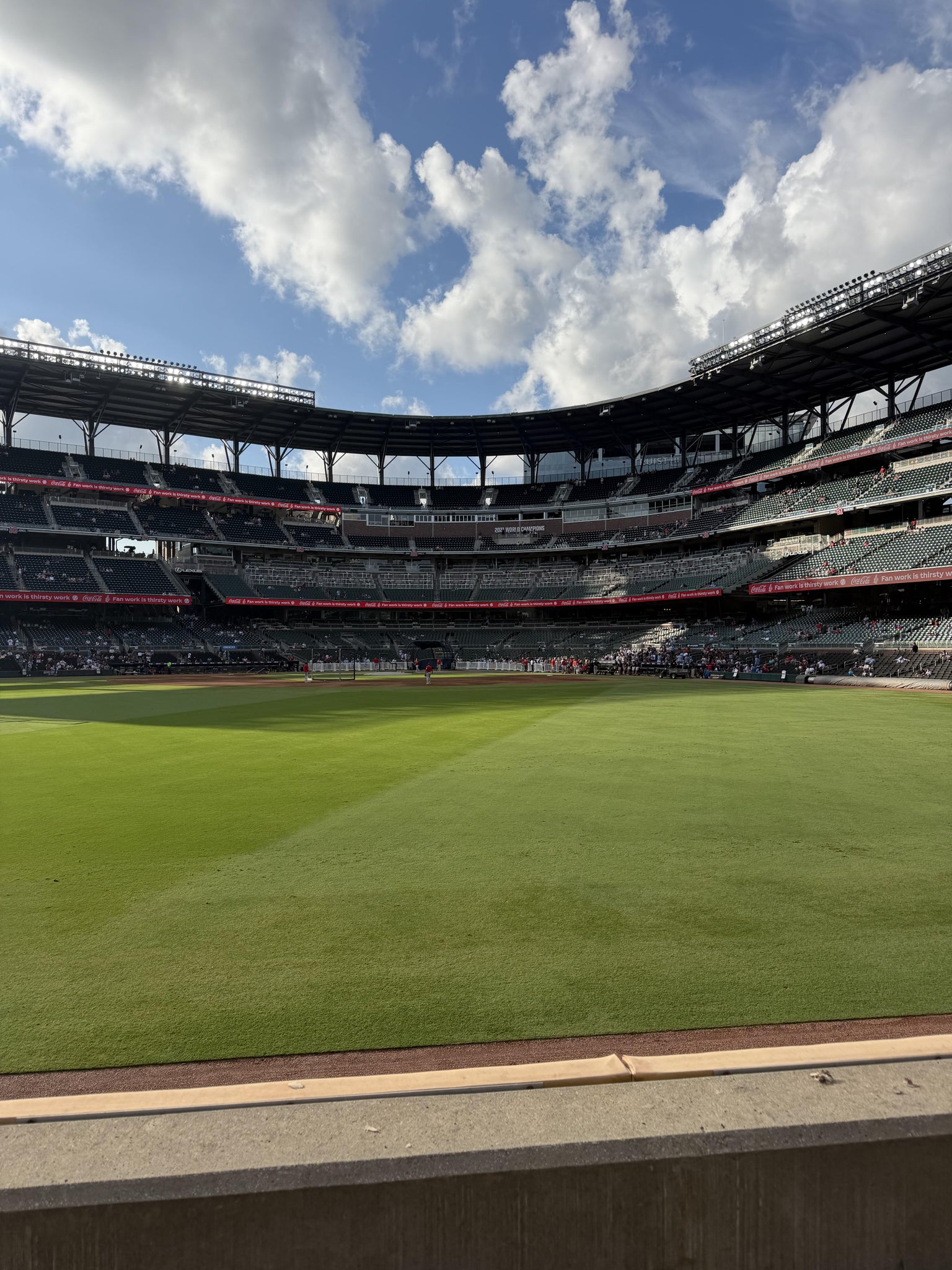 Real Fan View taken from Section 149 at Truist Park by Timothy Y