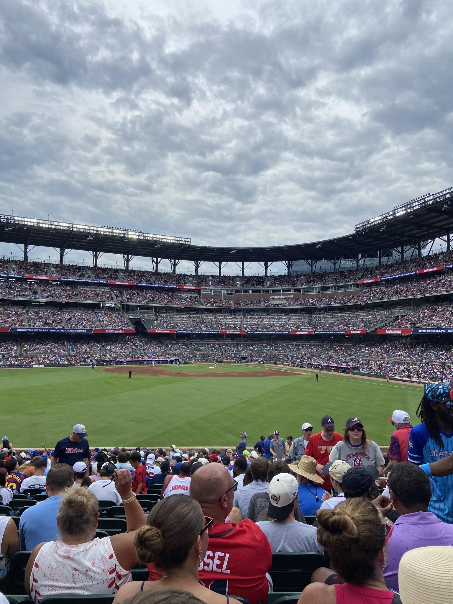 Real Fan View taken from Section 149 at Truist Park by Mason L