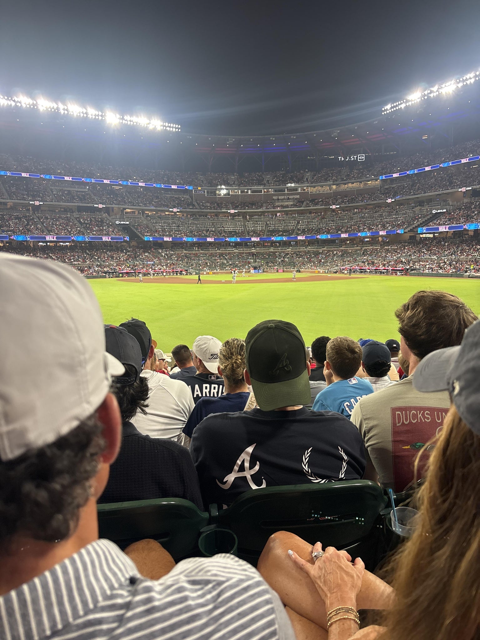 Real Fan View taken from Section 150 at Truist Park by Blake W