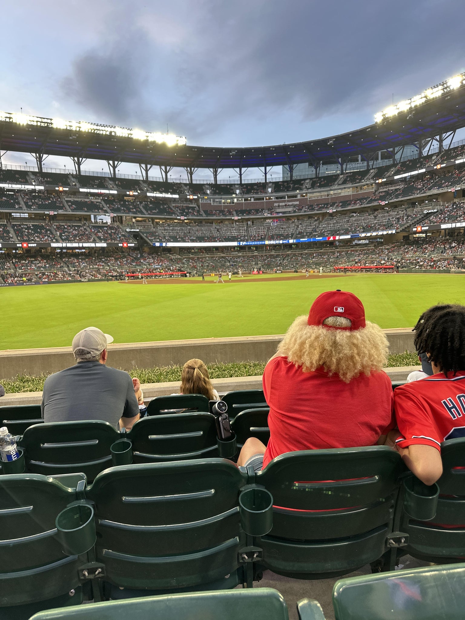 Real Fan View taken from Section 150 at Truist Park by Magdalena P