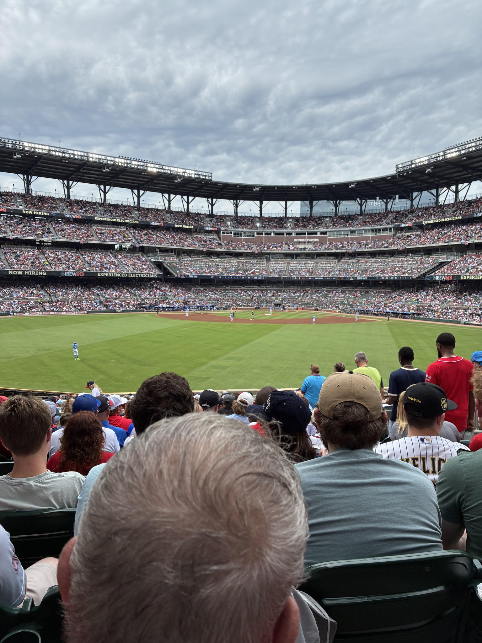 Real Fan View taken from Section 151 at Truist Park by Jaquawn L
