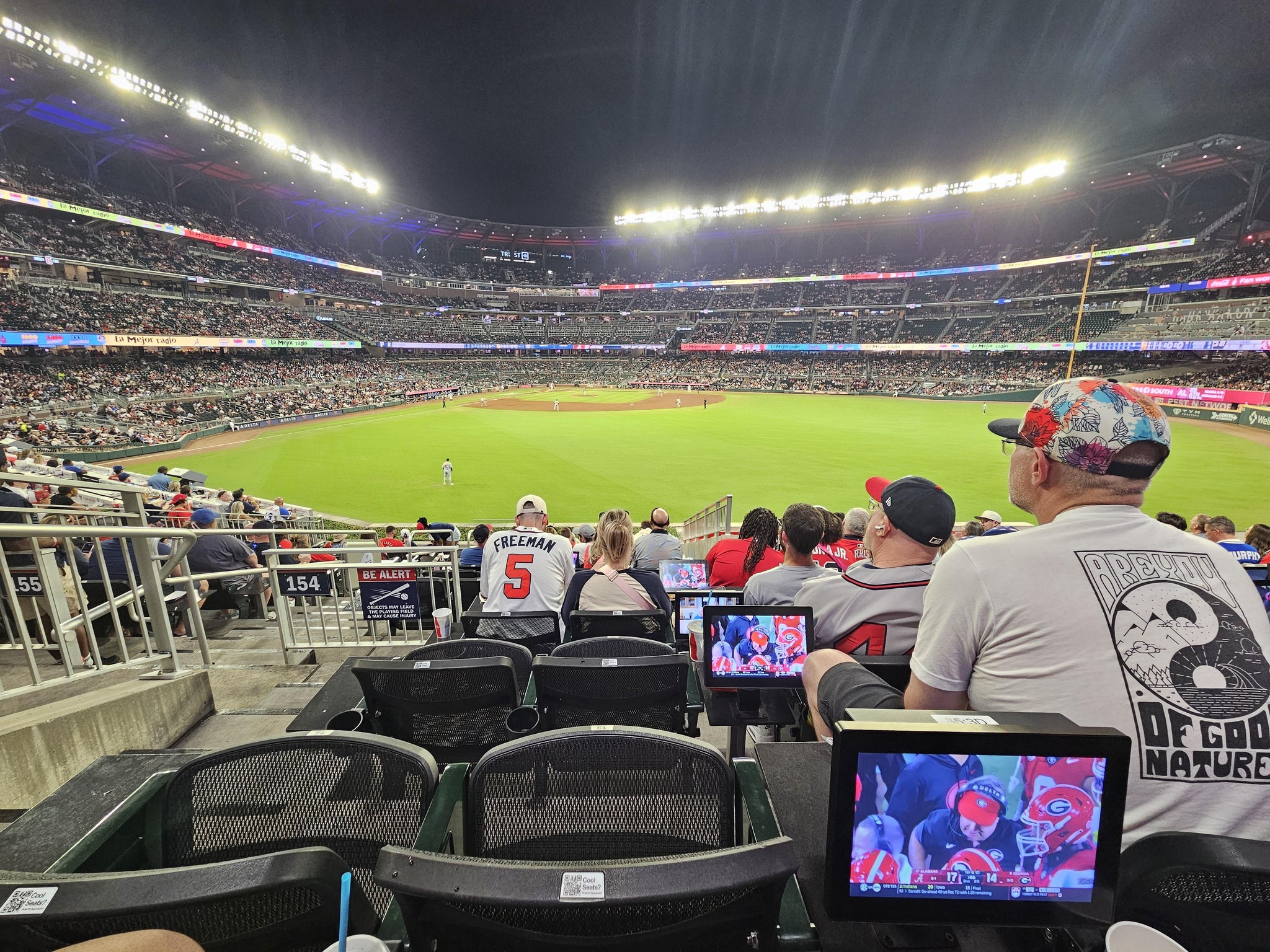 Real Fan View taken from Section 154 at Truist Park by Amy W