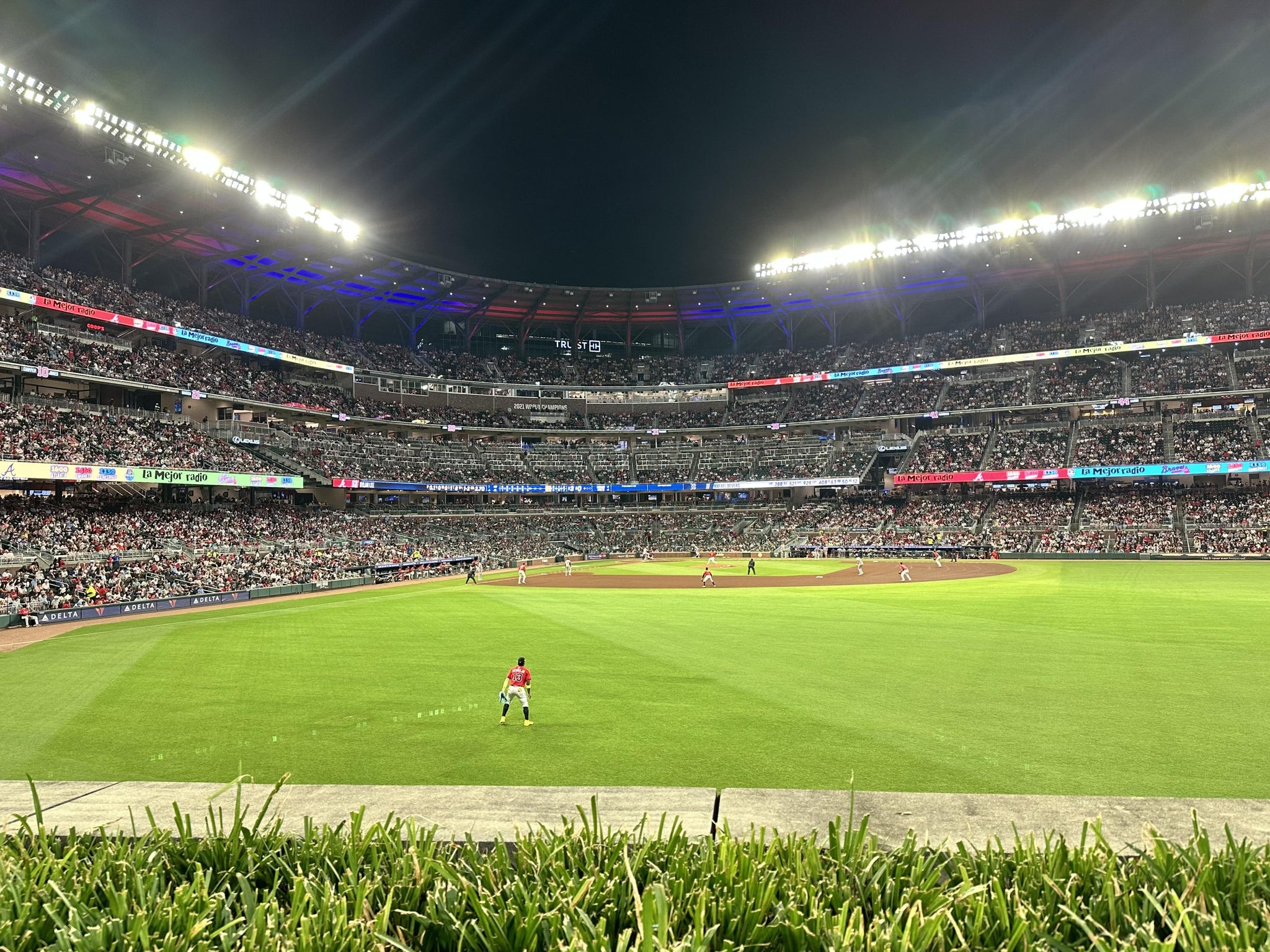 Real Fan View taken from Section 154 at Truist Park by Nicole J