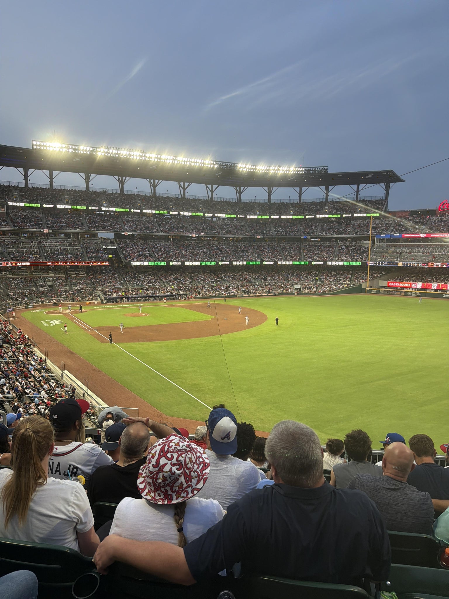 Real Fan View taken from Section 211 at Truist Park by Kiante M