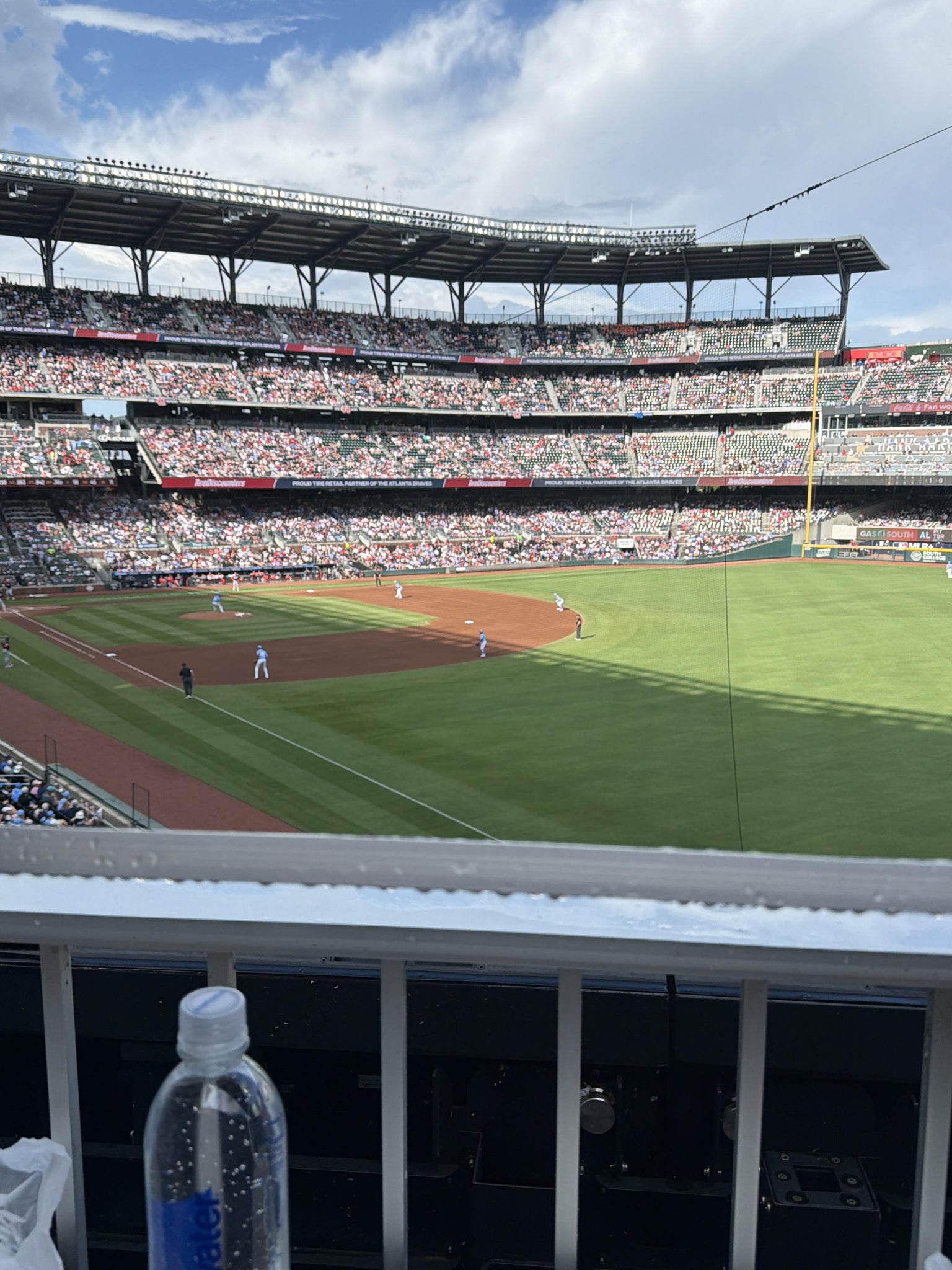 Real Fan View taken from Section 212 at Truist Park by Denise S