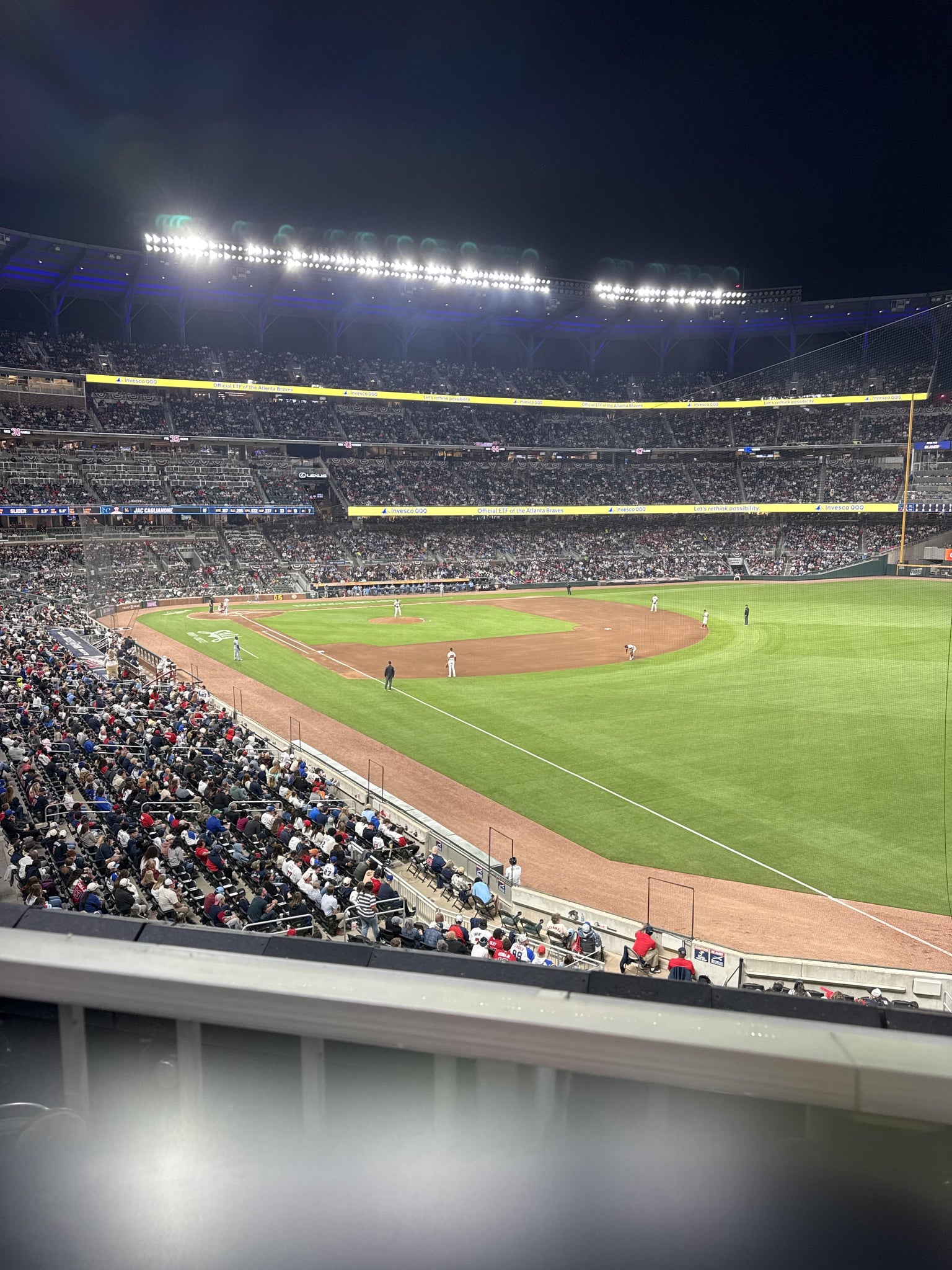 Real Fan View taken from Section 212 at Truist Park by Kelsie M