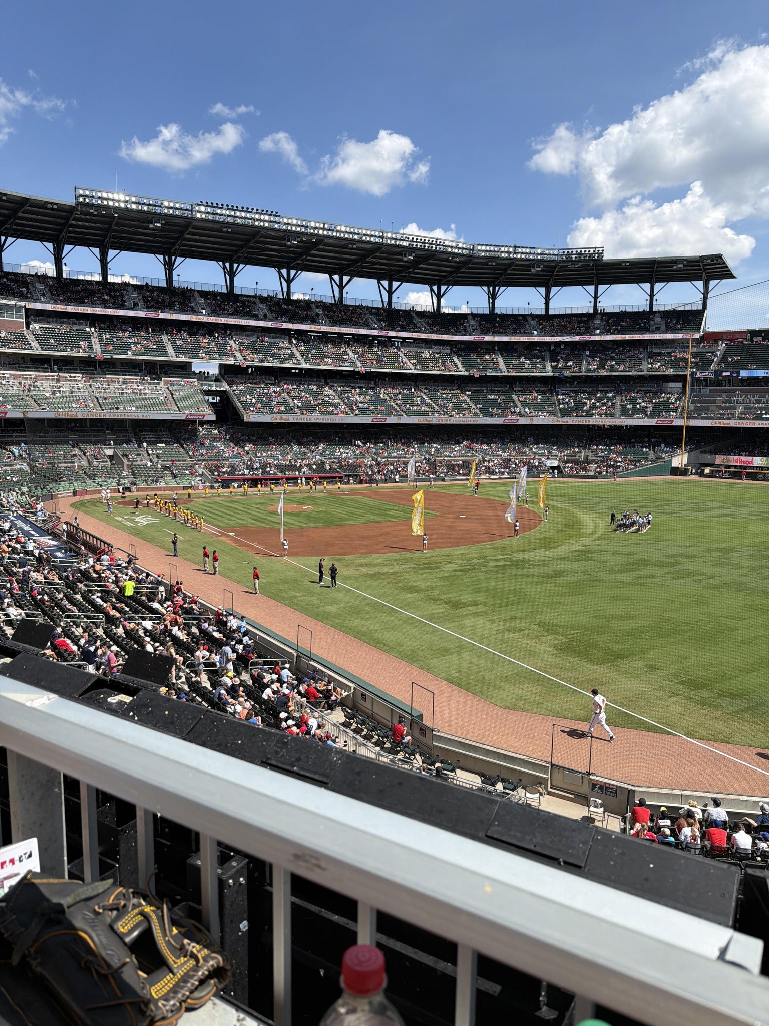Real Fan View taken from Section 212 at Truist Park by Channing N