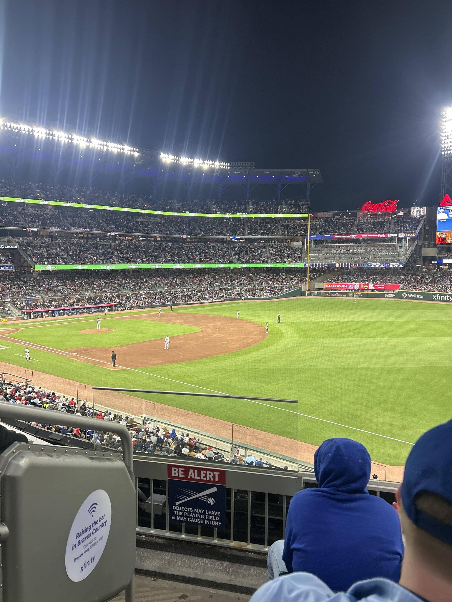 Real Fan View taken from Section 213 at Truist Park by Anonymous User