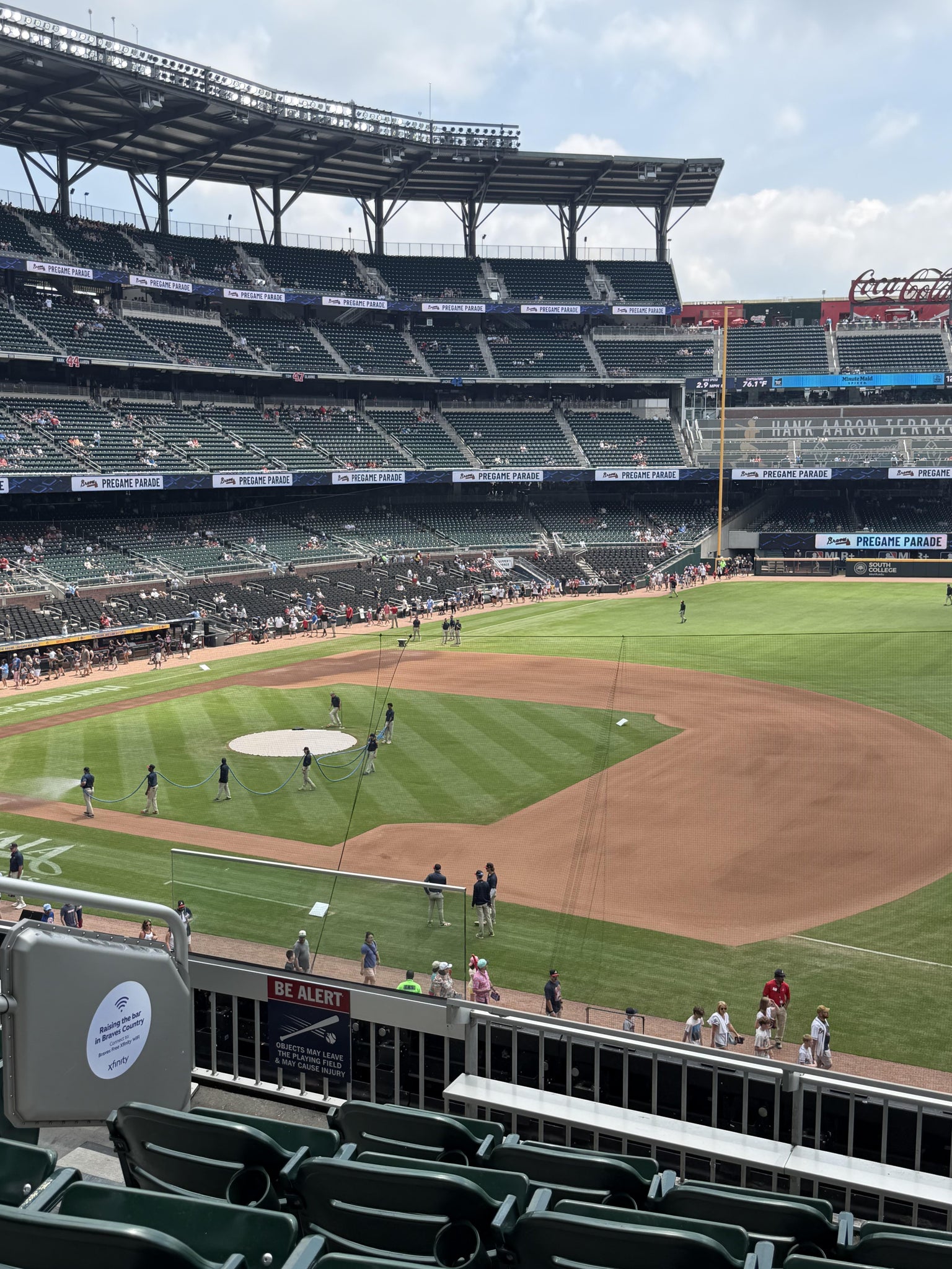 Real Fan View taken from Section 216 at Truist Park by Brittany H