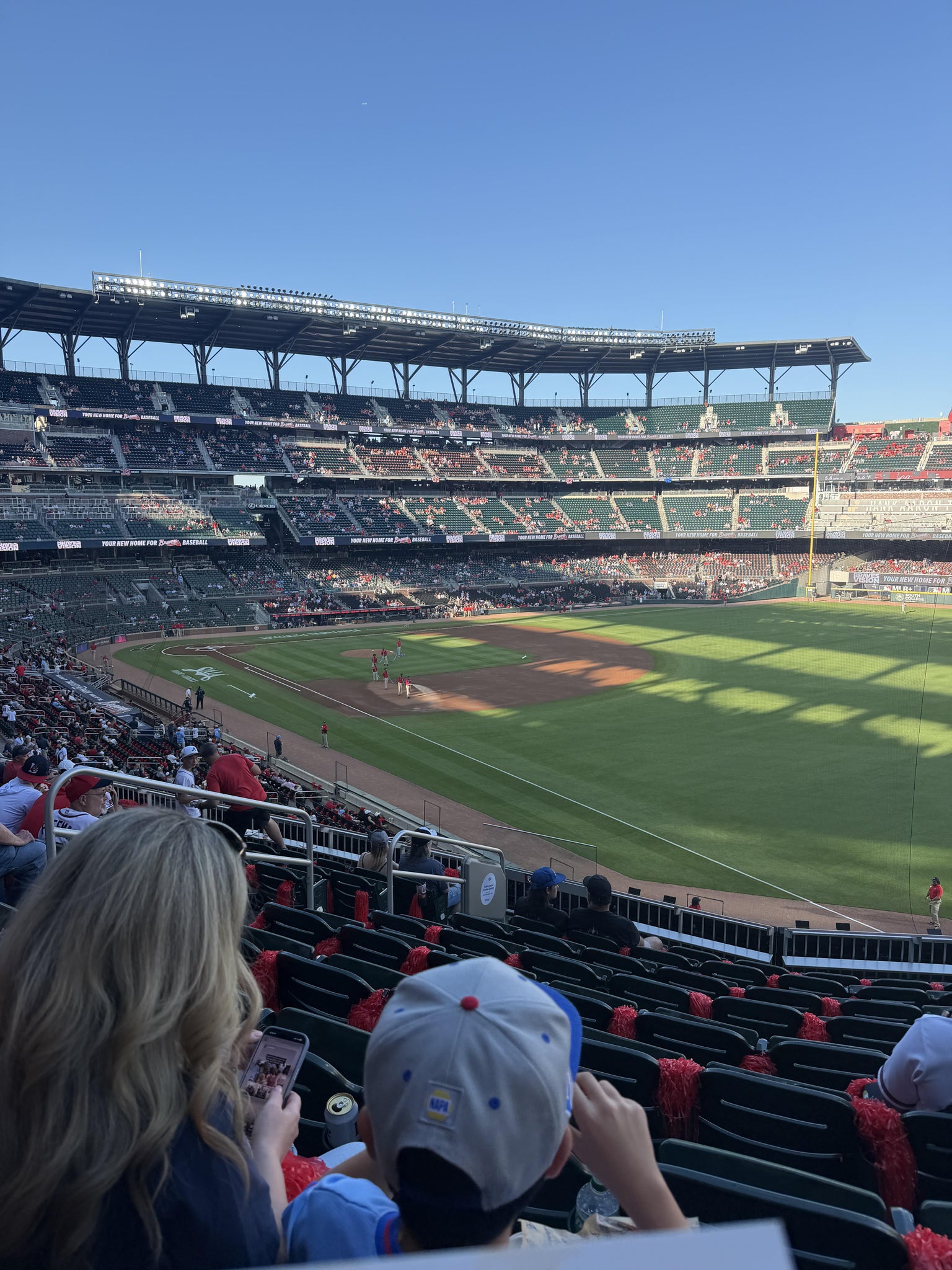 Real Fan View taken from Section 216 at Truist Park by Anonymous User