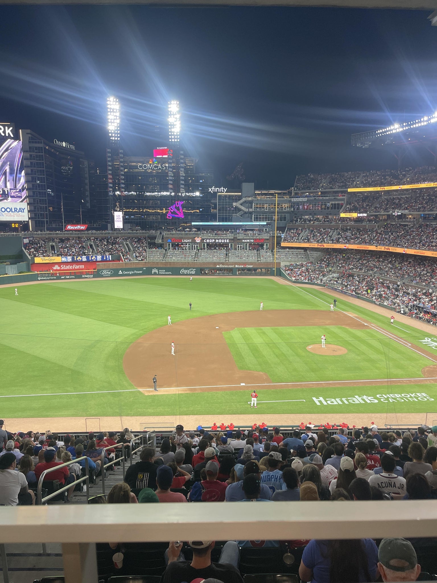 Real Fan View taken from Section 233 at Truist Park by Colt N
