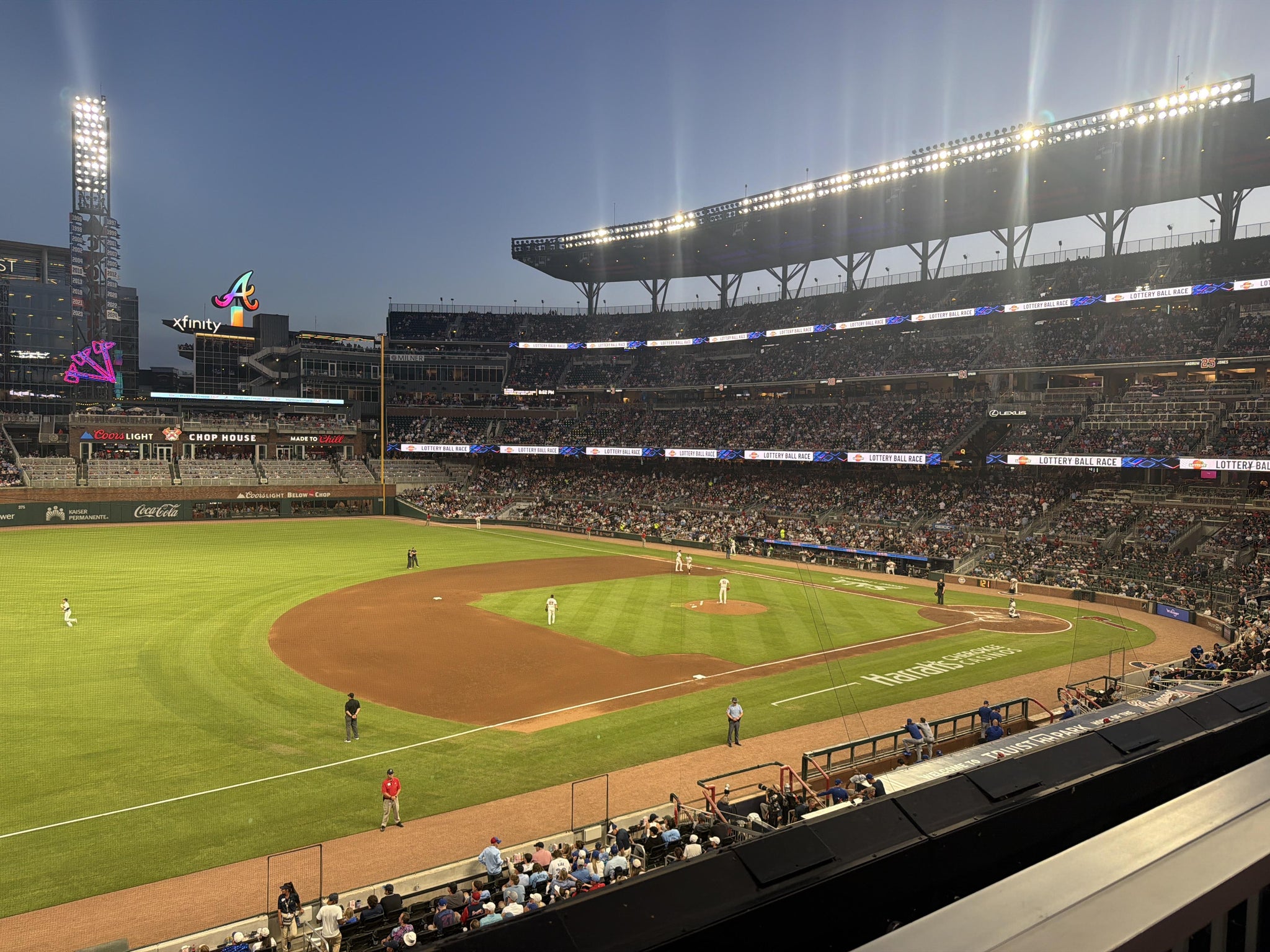Real Fan View taken from Section 237 at Truist Park by Nathaniel C