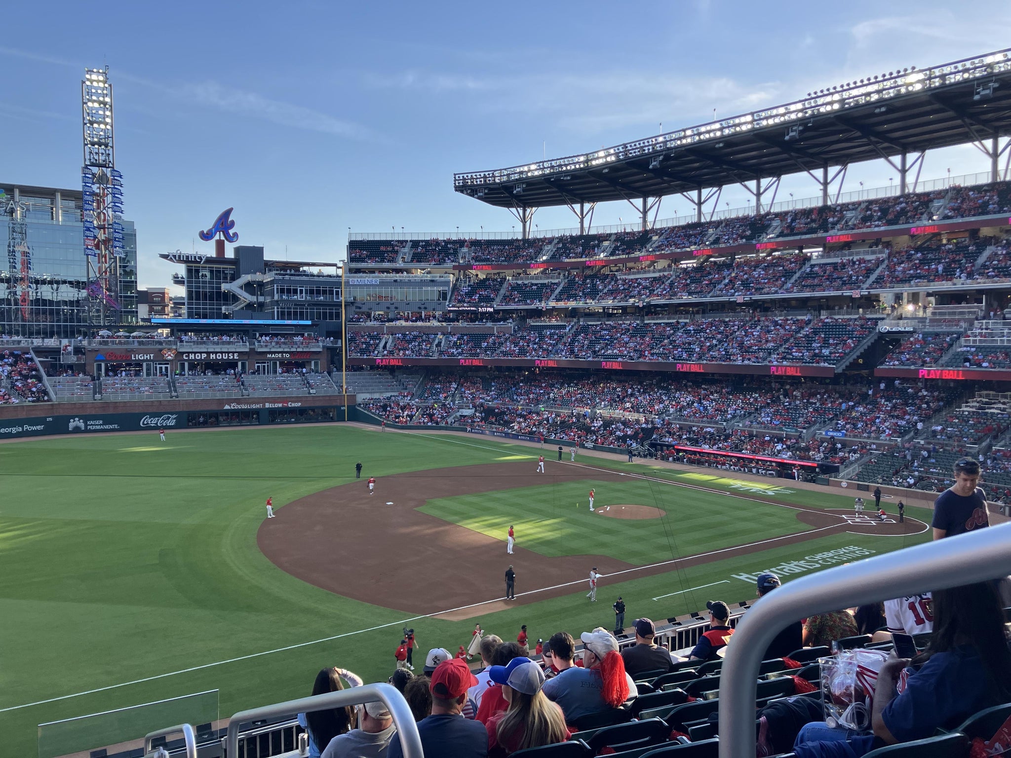 Real Fan View taken from Section 238 at Truist Park by Brendan C