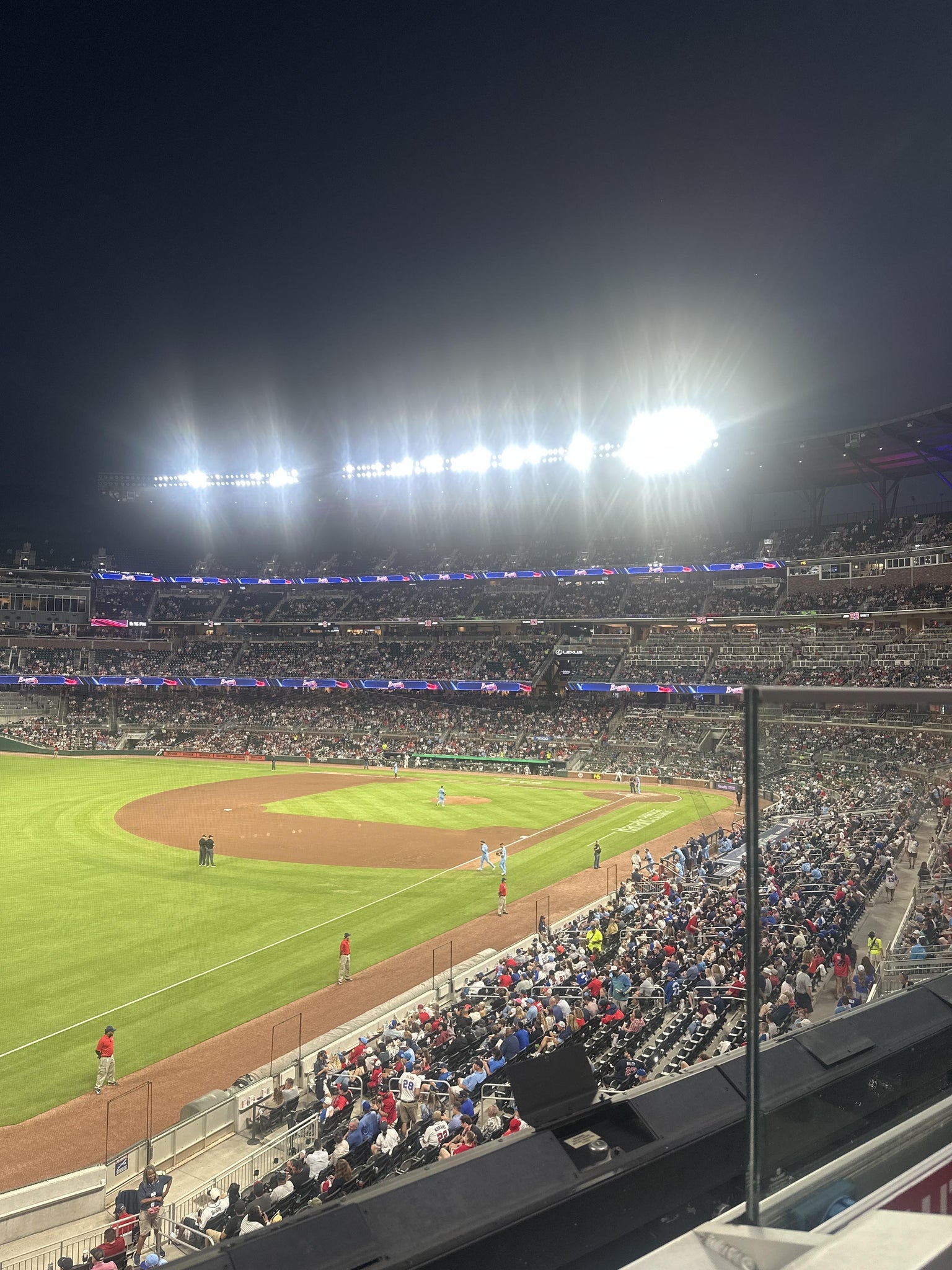Real Fan View taken from Section 241 at Truist Park by Crystal B