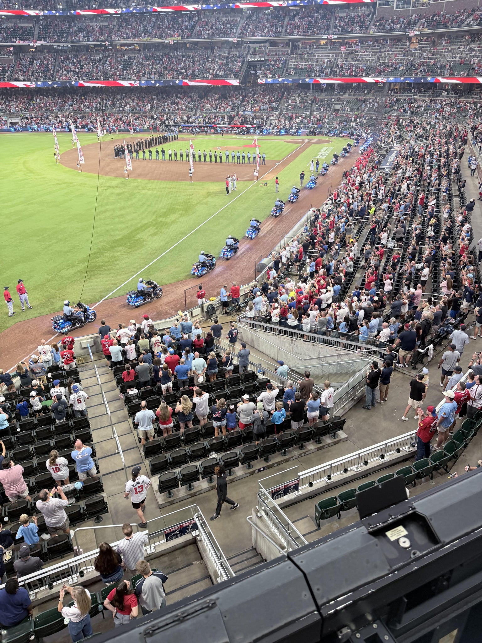Real Fan View taken from Section 242 at Truist Park by Chris W