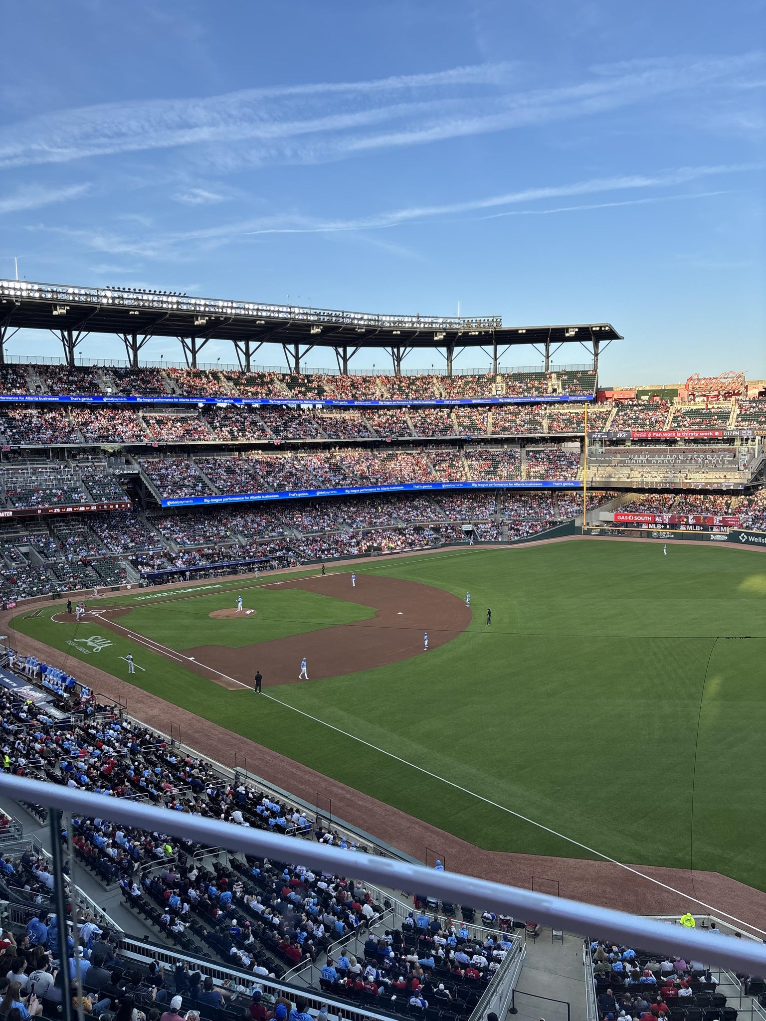 Real Fan View taken from Section 313 at Truist Park by Anonymous User