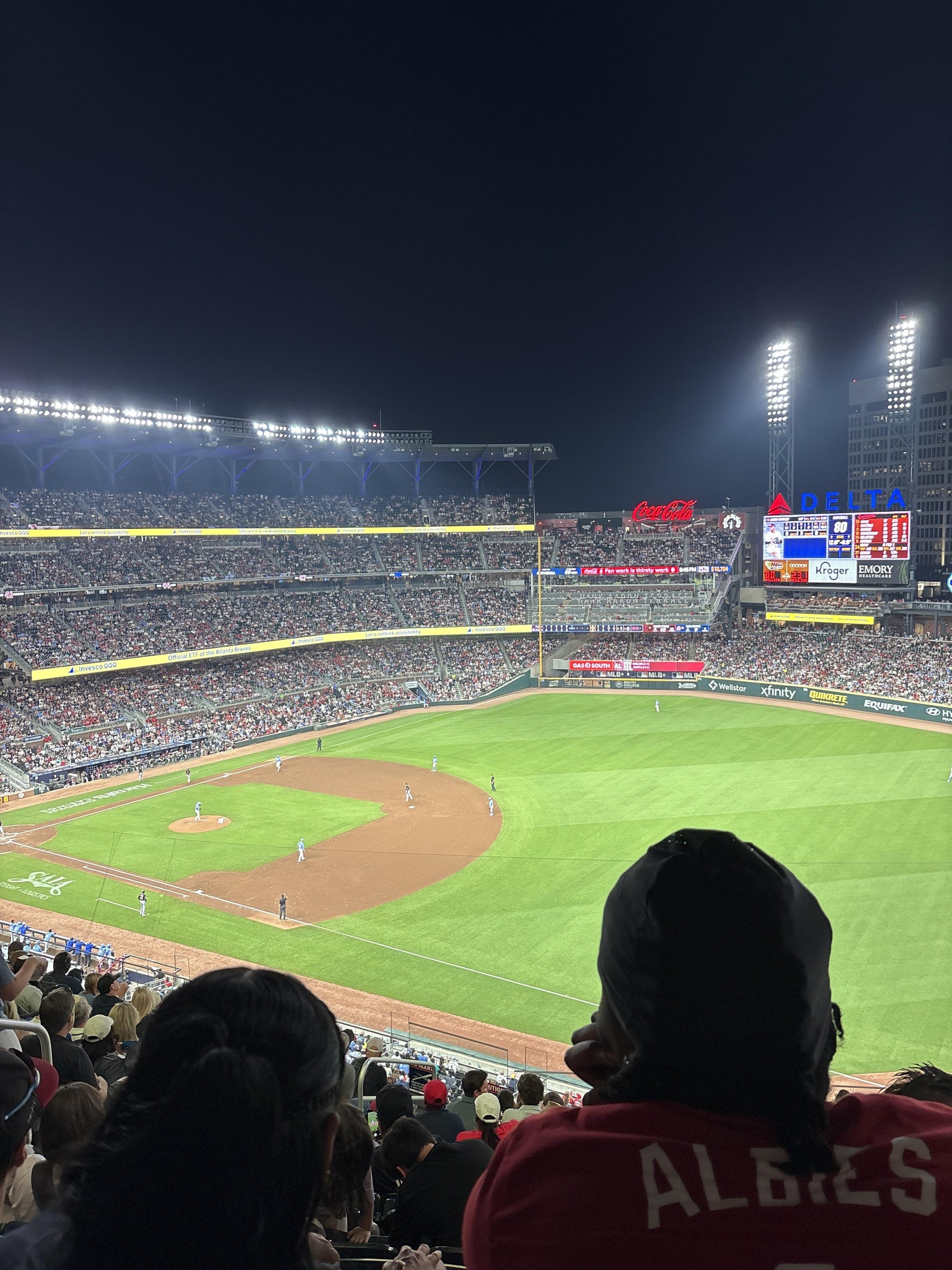 Real Fan View taken from Section 314 at Truist Park by Riley C