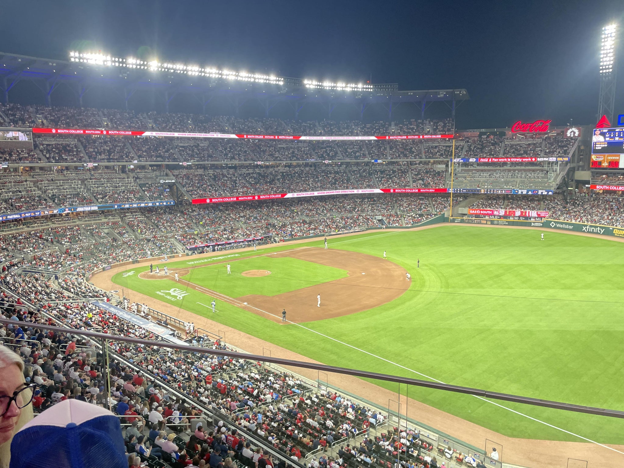 Real Fan View taken from Section 314 at Truist Park by Brent S