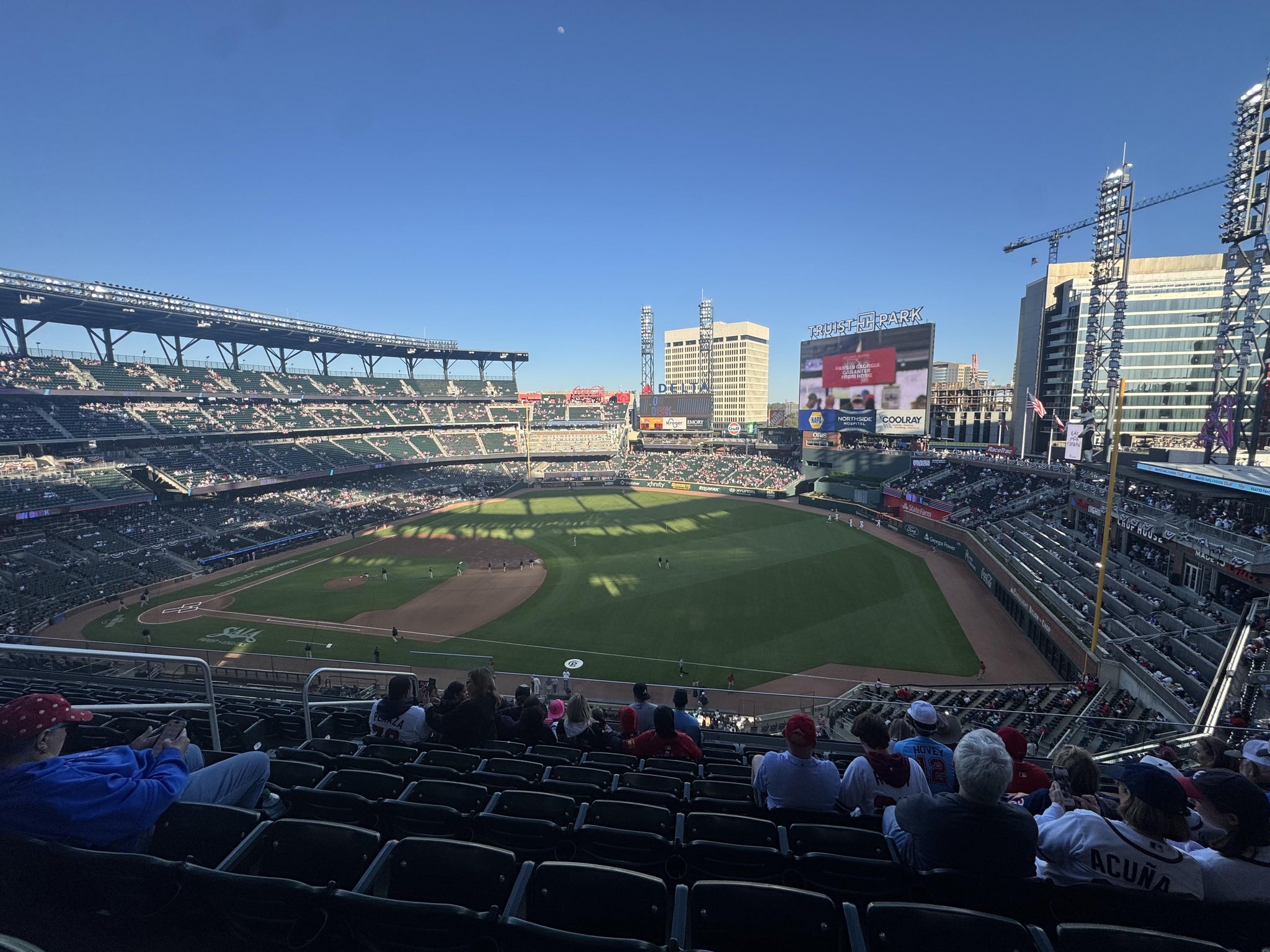 Real Fan View taken from Section 315 at Truist Park by Jack S
