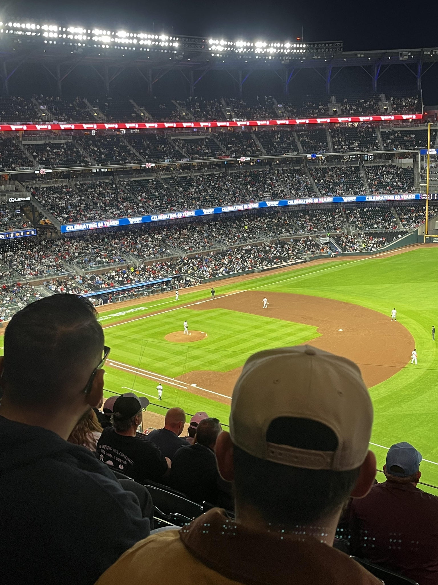 Real Fan View taken from Section 315 at Truist Park by Tracy M
