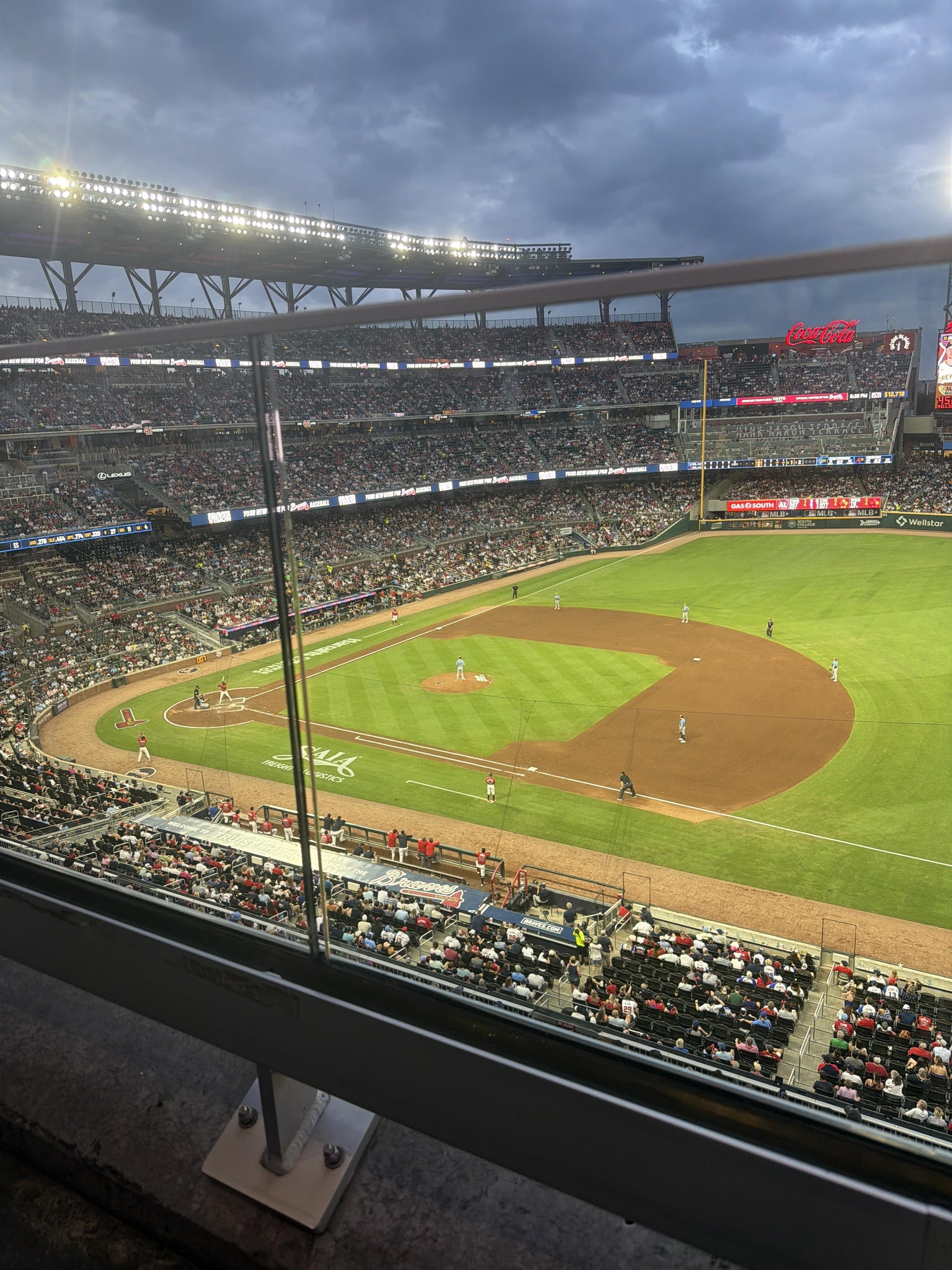 Real Fan View taken from Section 317 at Truist Park by Anonymous User