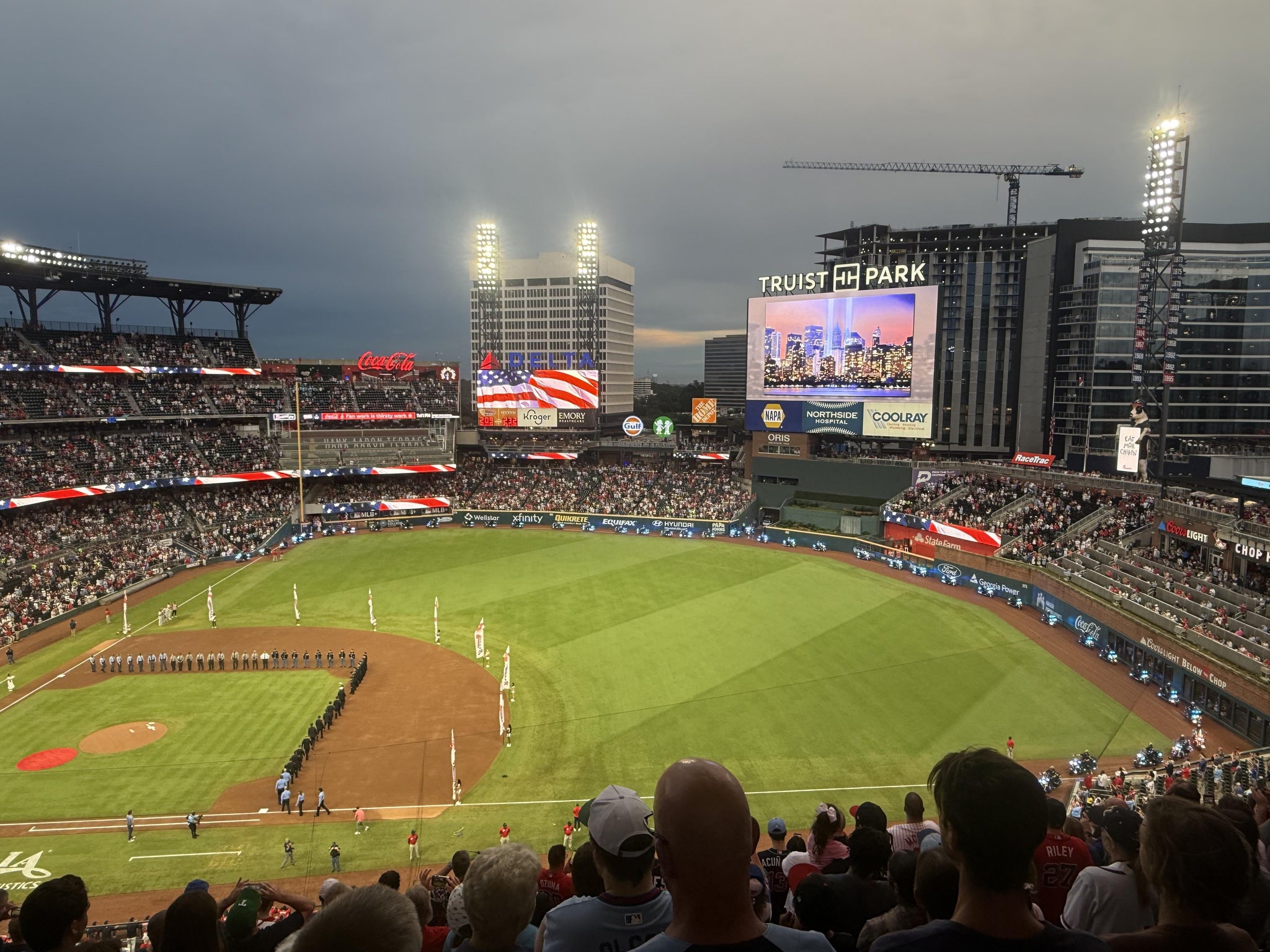 Real Fan View taken from Section 317 at Truist Park by Kaitlyn M