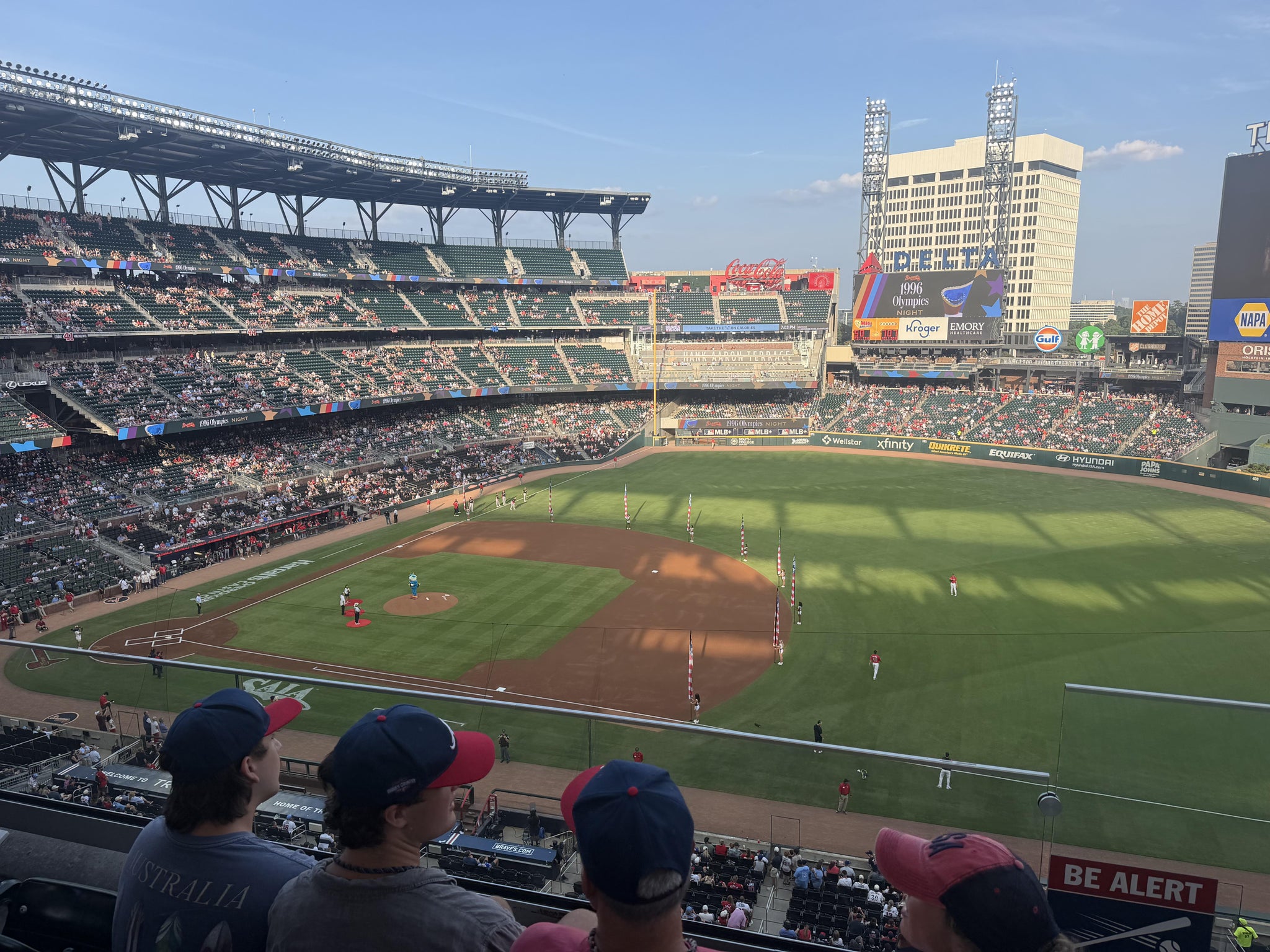 Real Fan View taken from Section 317 at Truist Park by Carolyn C