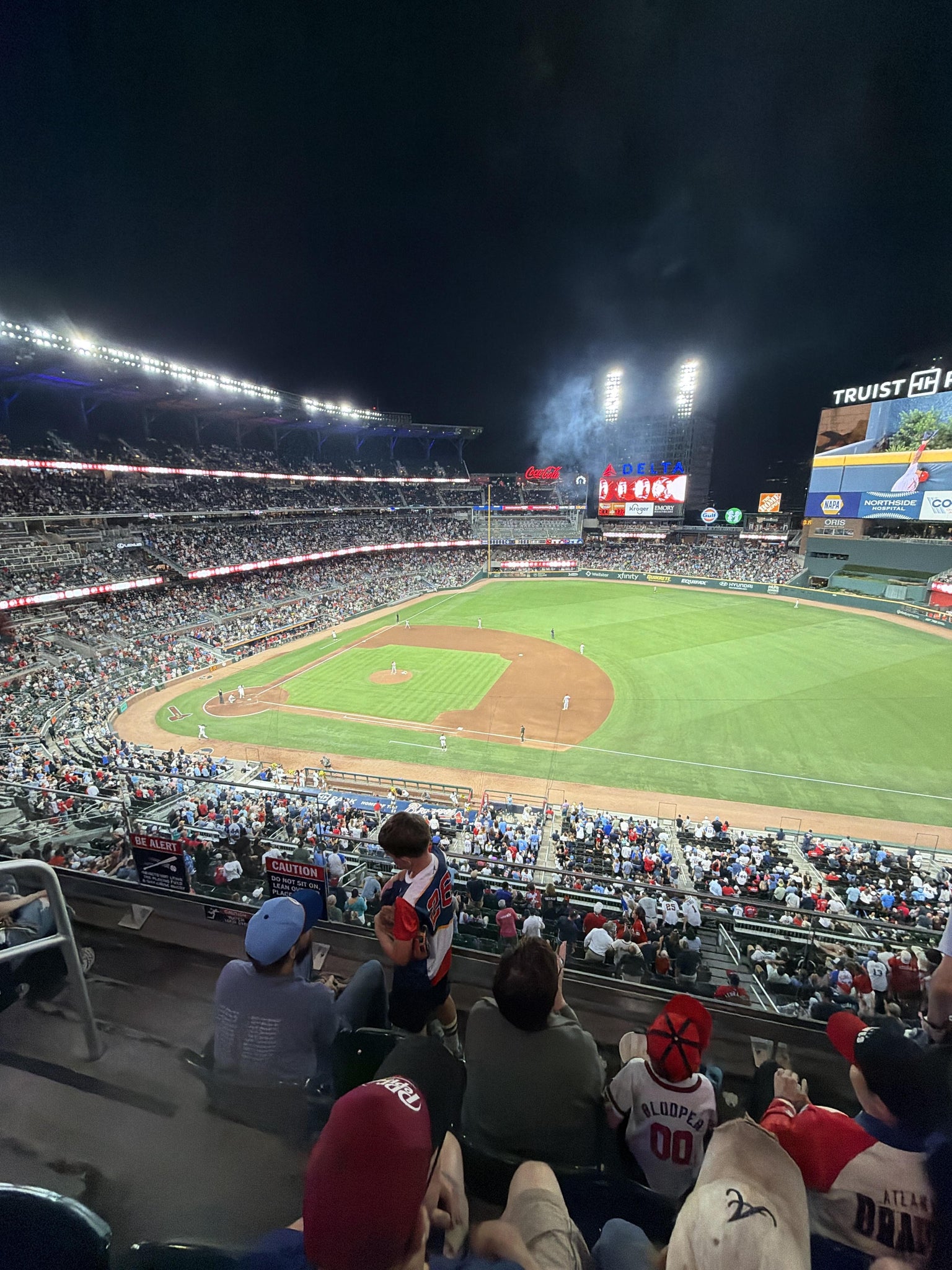 Real Fan View taken from Section 317 at Truist Park by Reinaldo S