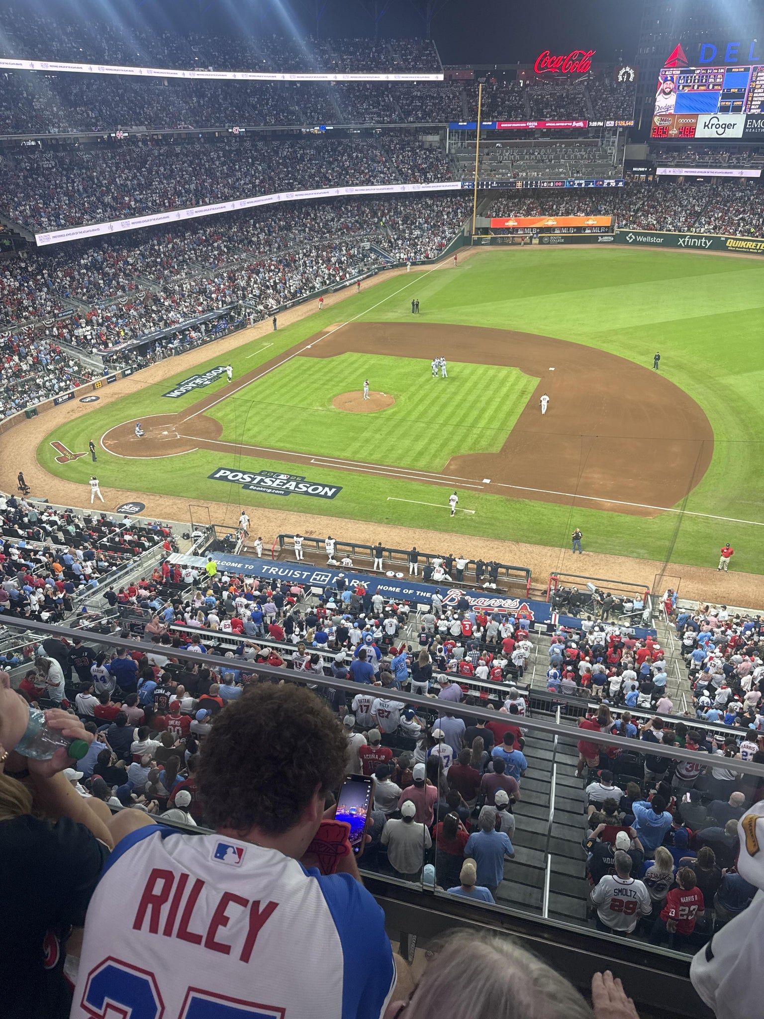 Real Fan View taken from Section 318 at Truist Park by Anonymous User