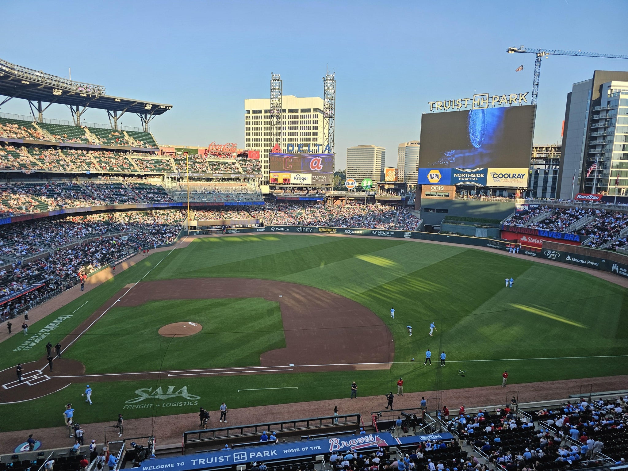 Real Fan View taken from Section 320 at Truist Park by Belinda G