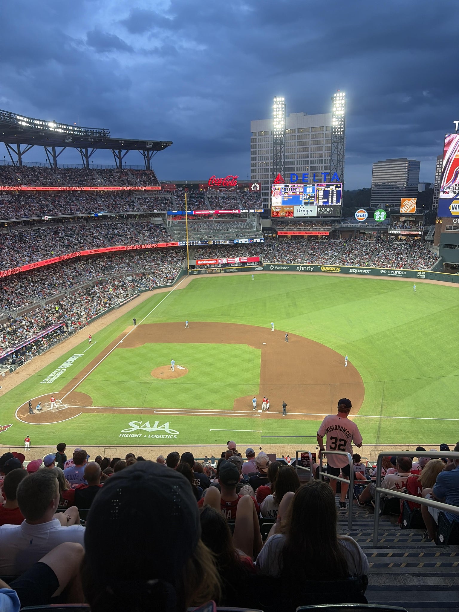 Real Fan View taken from Section 320 at Truist Park by Cayden P