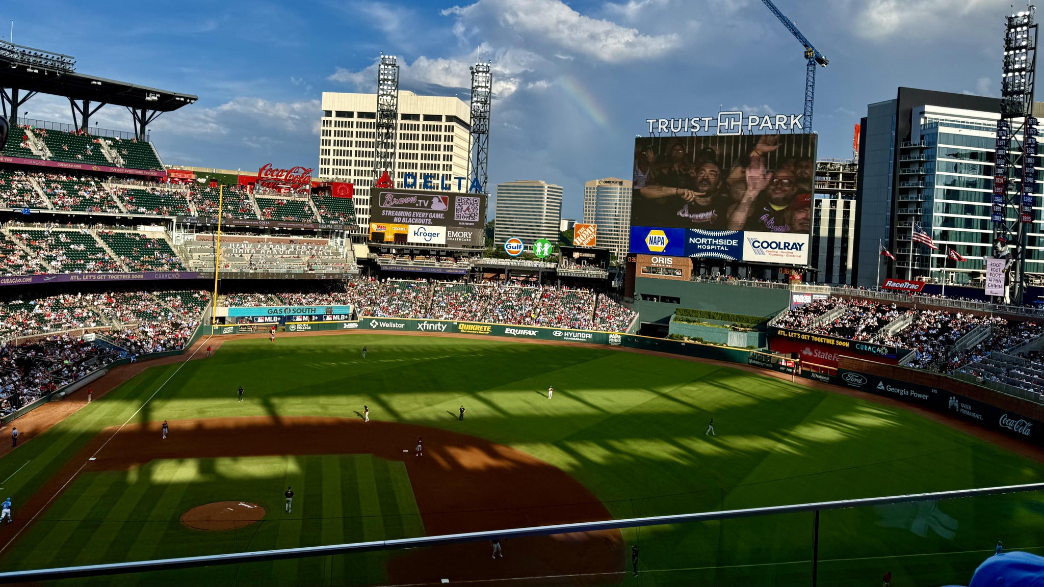 Real Fan View taken from Section 320 at Truist Park by Andrea H