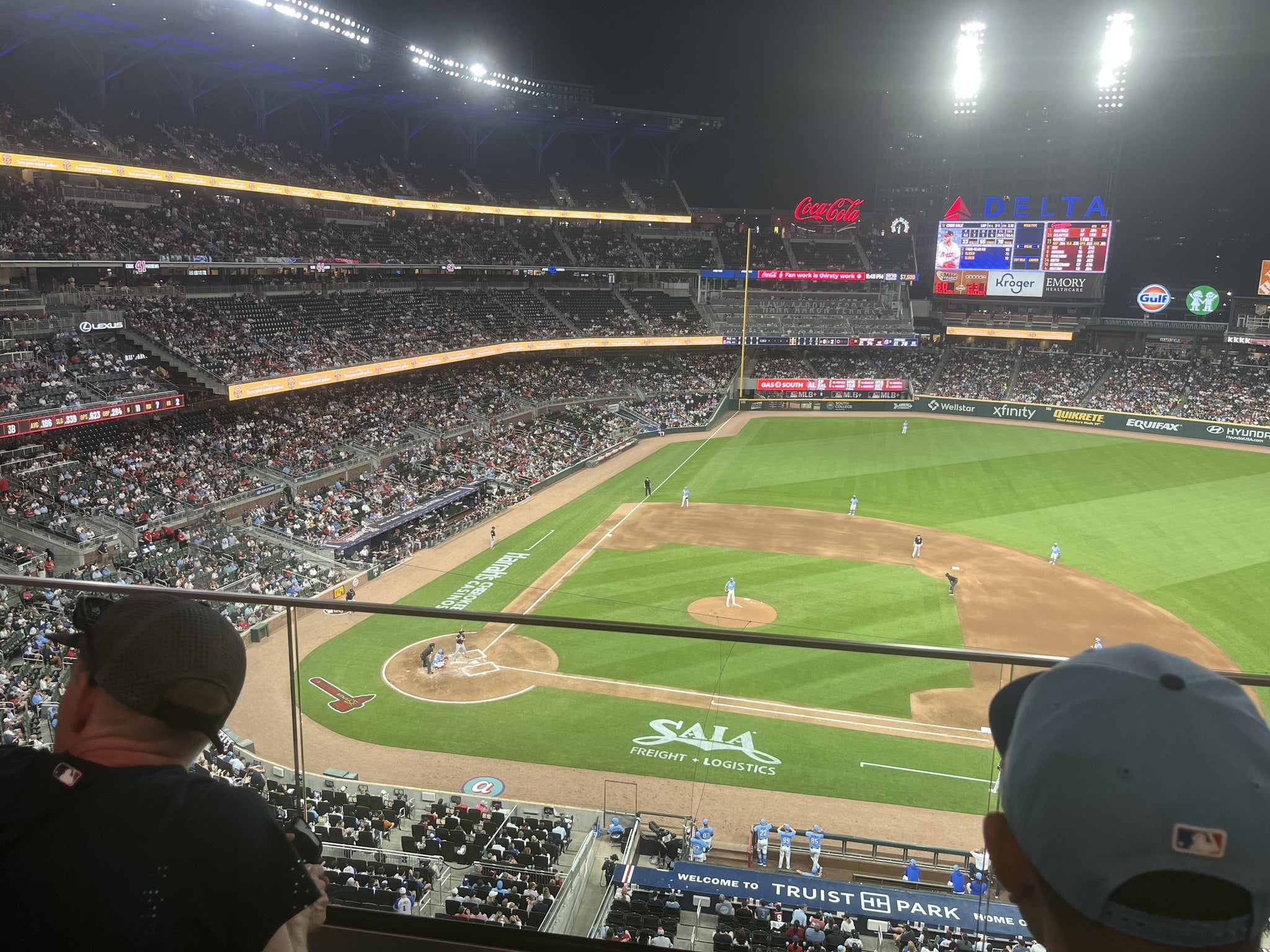 Real Fan View taken from Section 320 at Truist Park by Hannah M