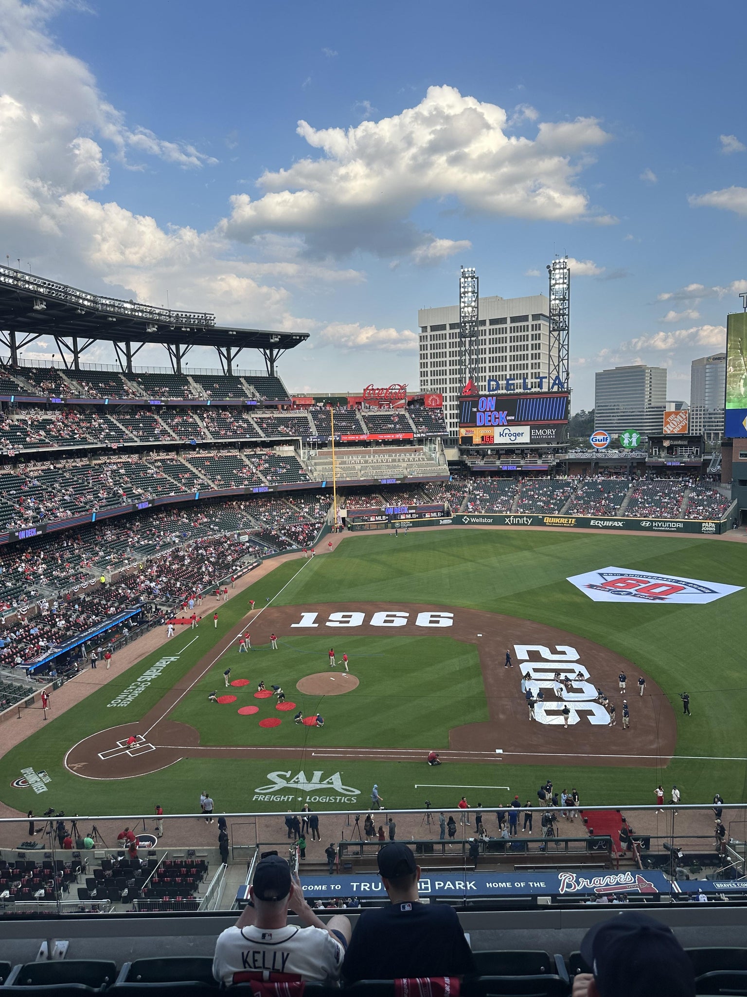 Real Fan View taken from Section 320 at Truist Park by Bethany W