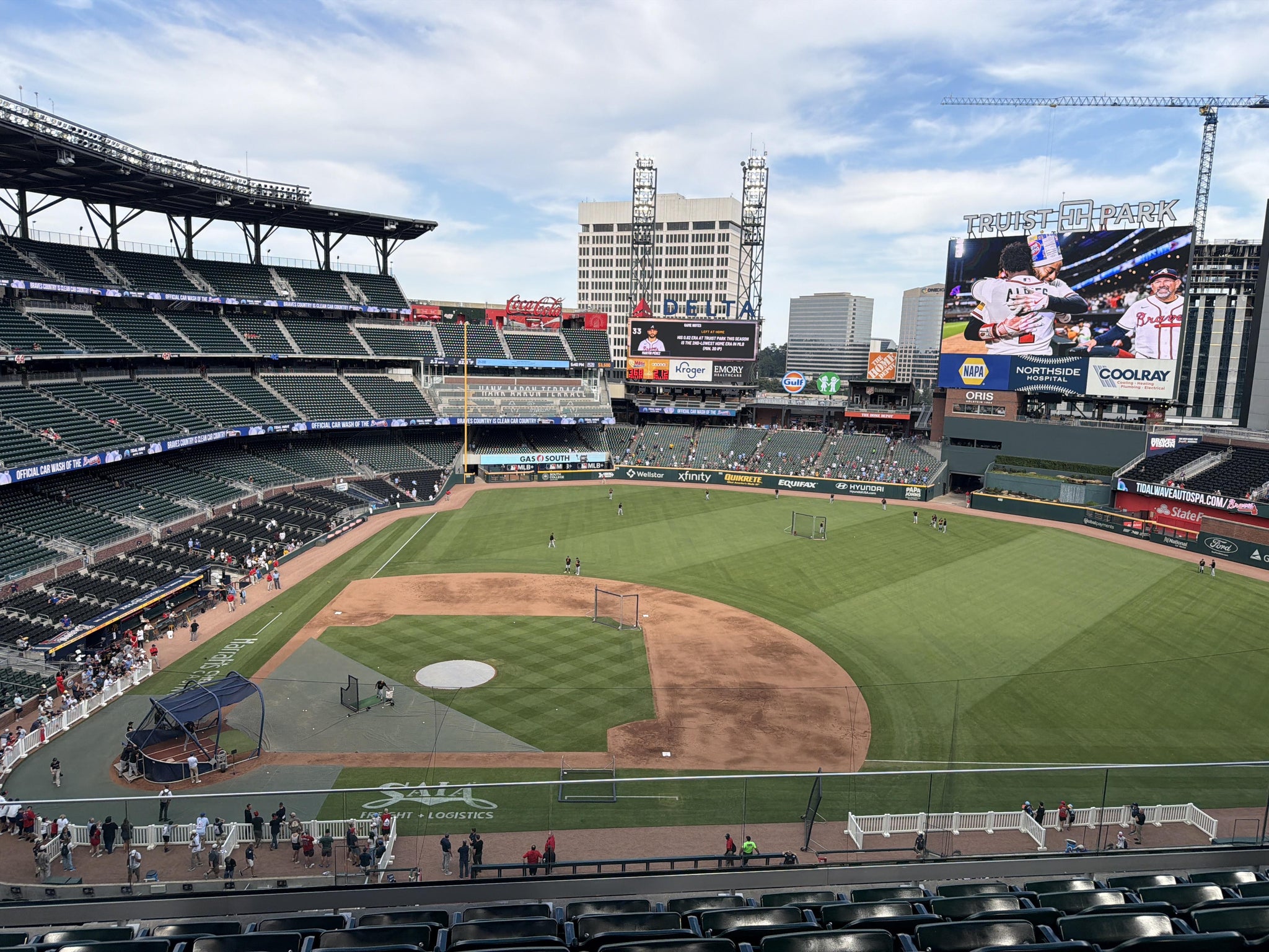 Real Fan View taken from Section 320 at Truist Park by Bailey  H