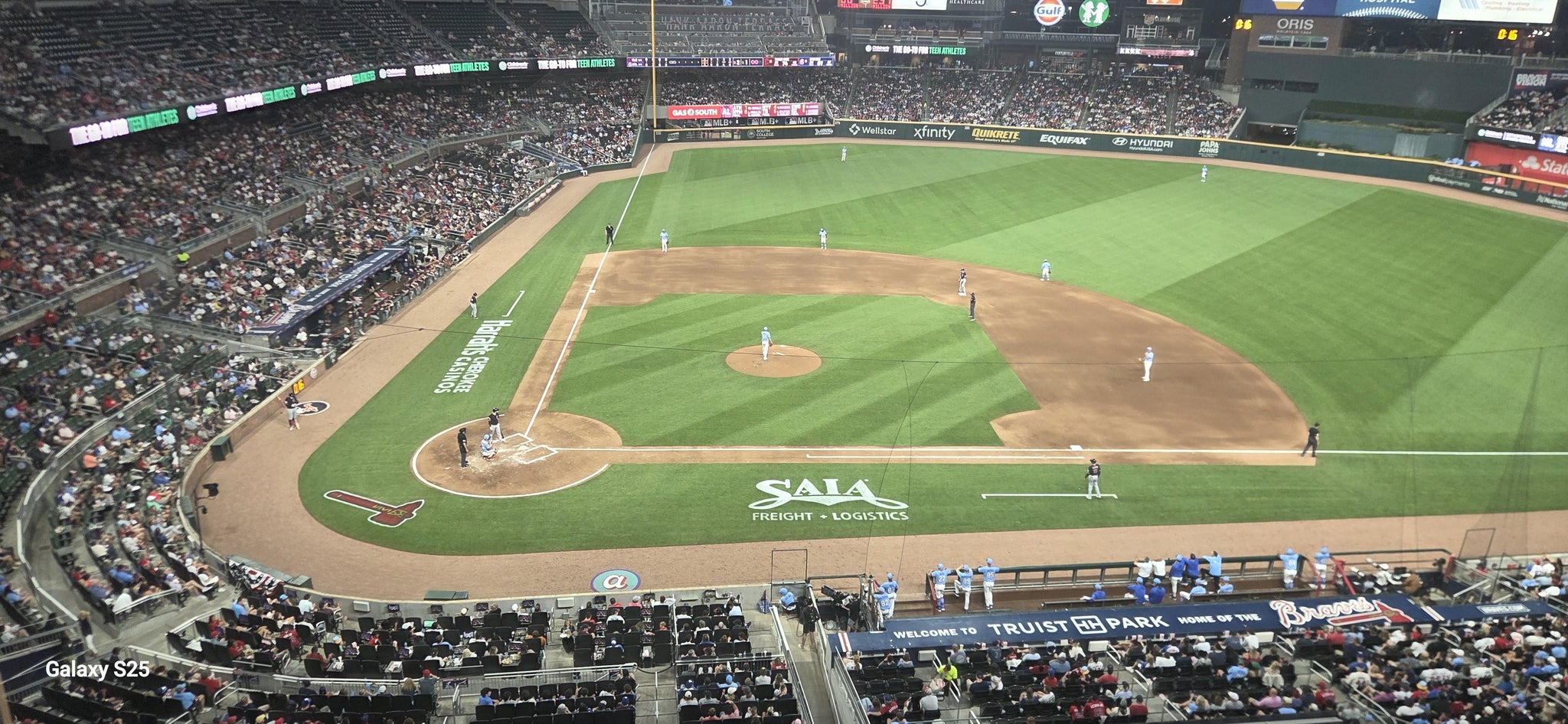 Real Fan View taken from Section 322 at Truist Park by Nicholas S