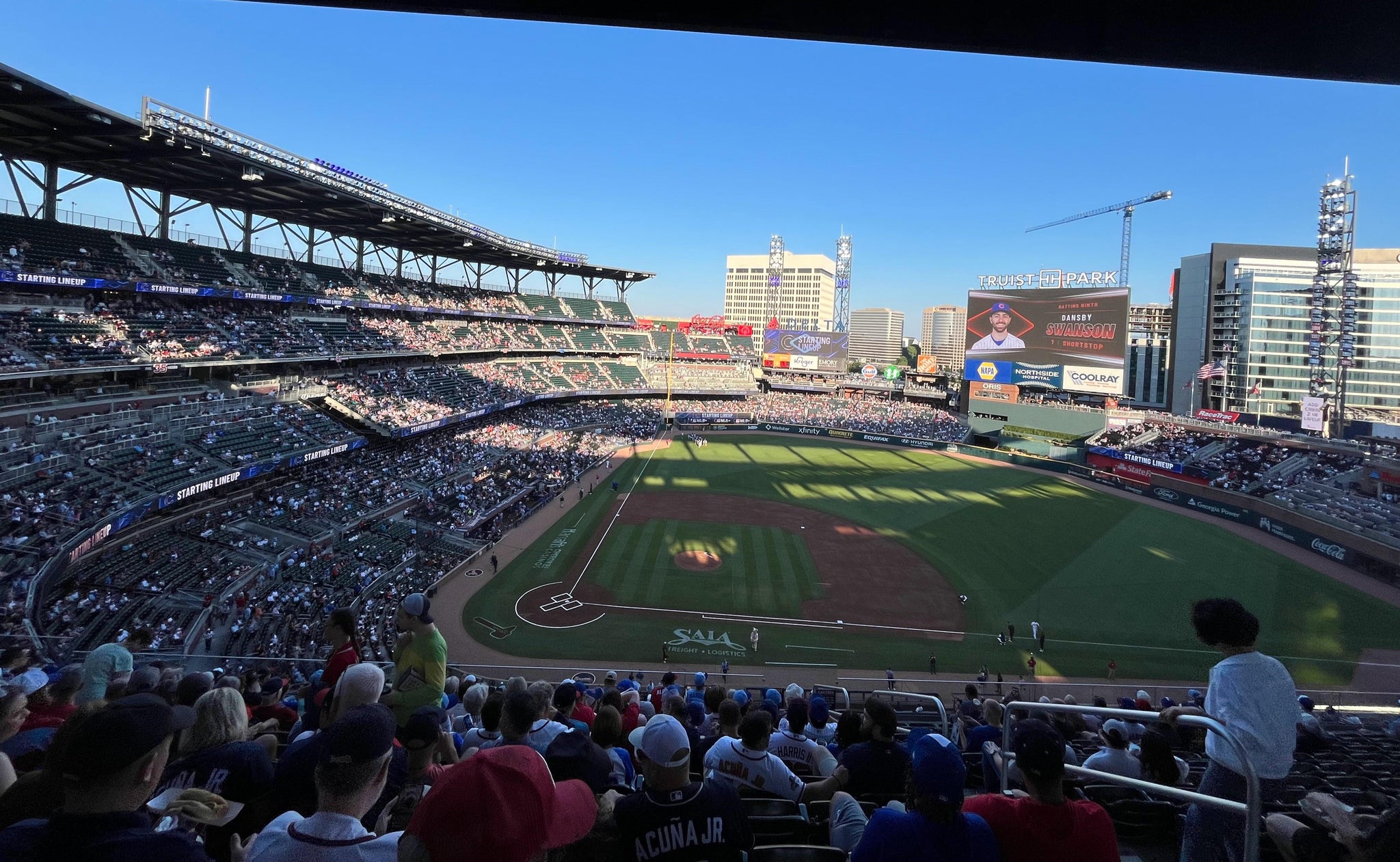 Real Fan View taken from Section 322 at Truist Park by Jon S