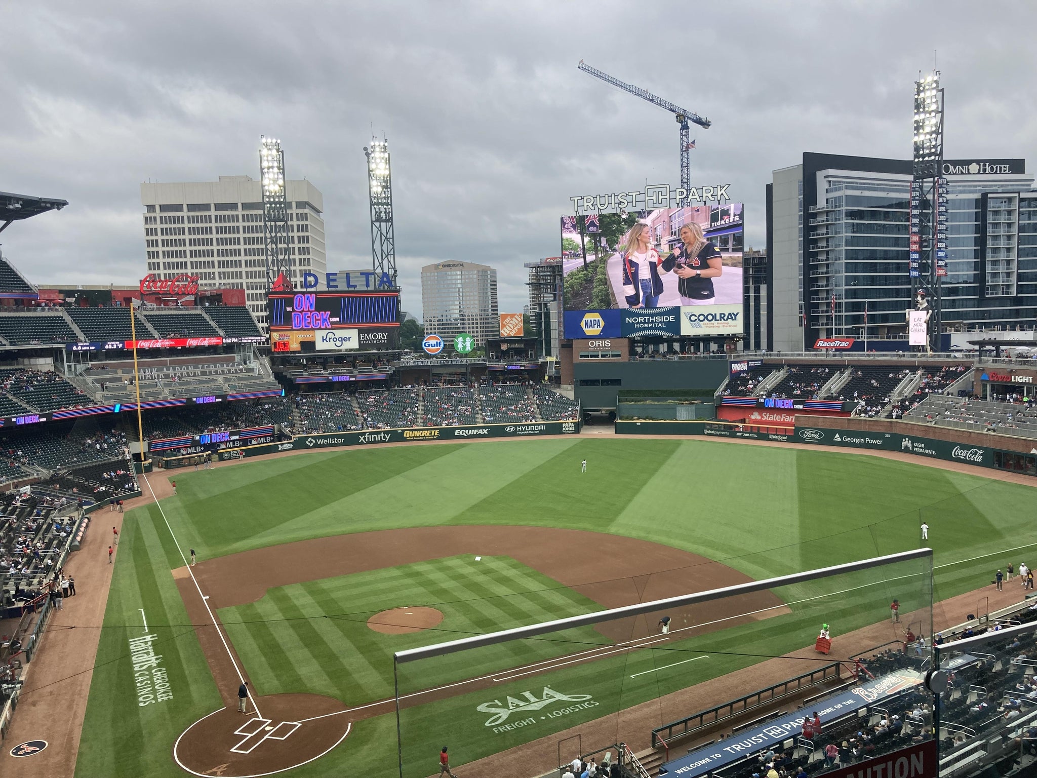 Real Fan View taken from Section 324 at Truist Park by Randy S
